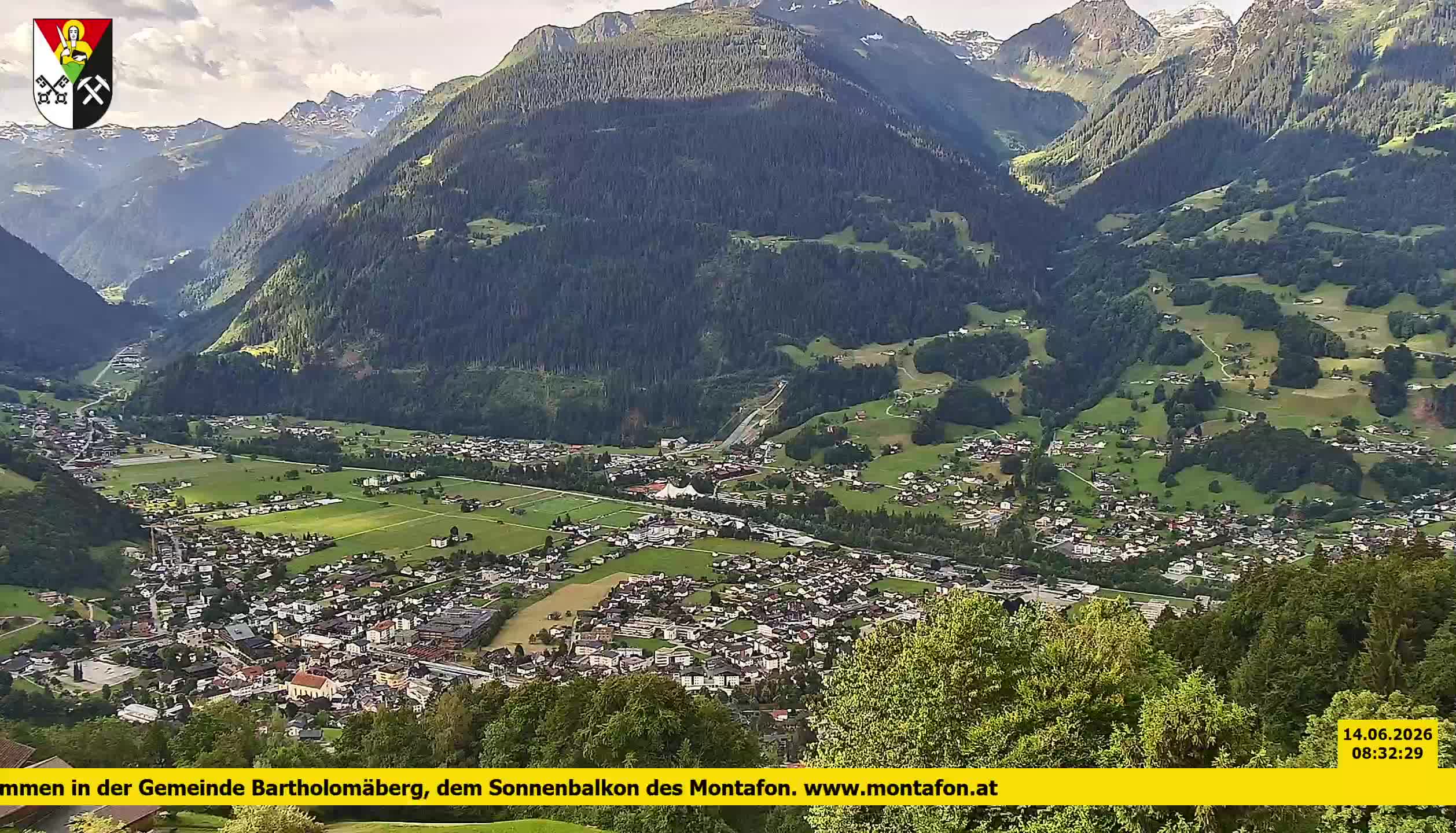 Bartholomäberg | Blick auf Schruns