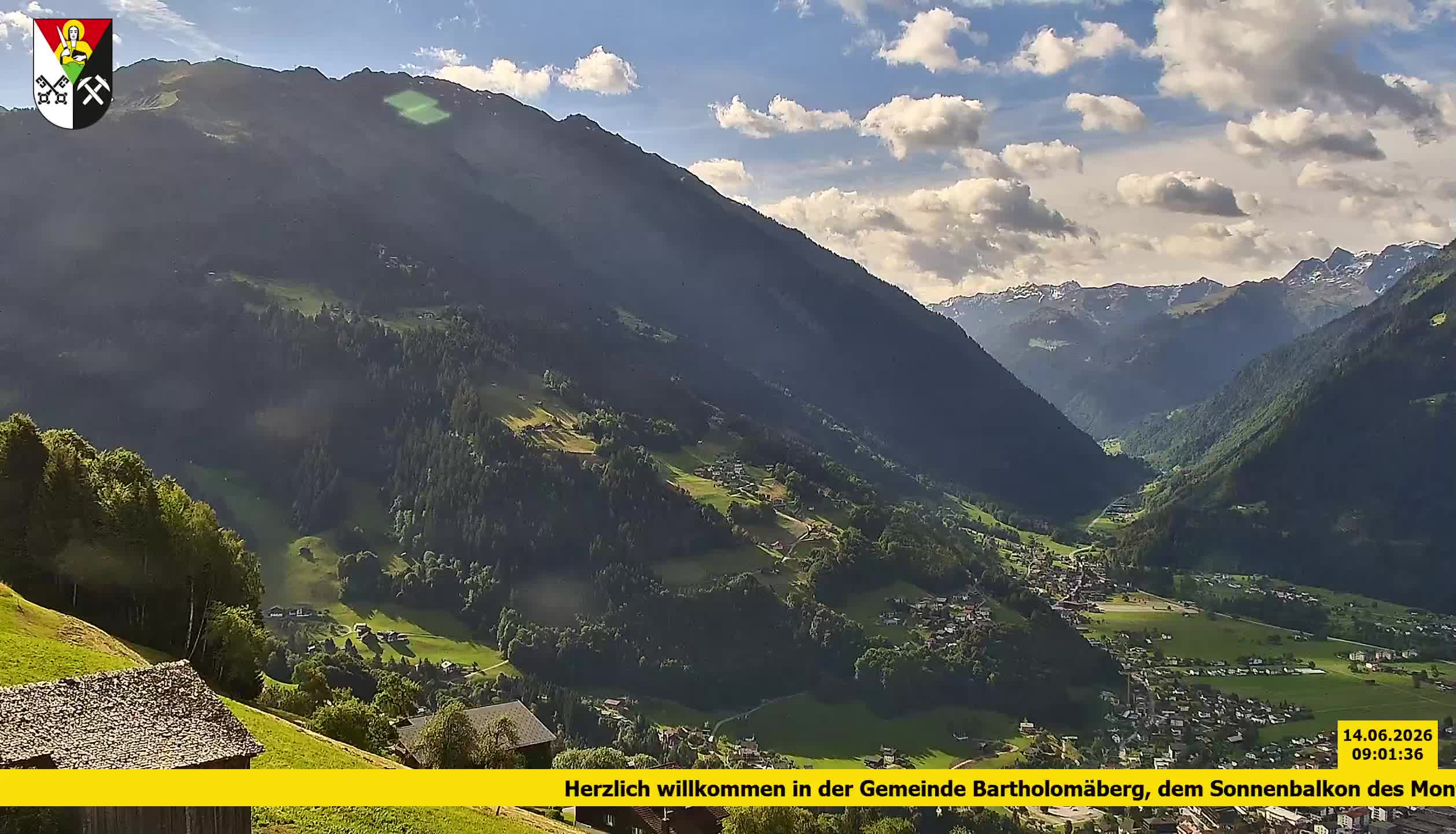 Bartholomäberg | Blick auf Schruns
