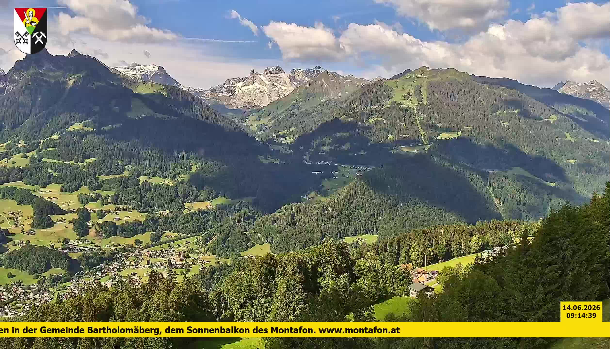 Bartholomäberg | Blick auf Schruns