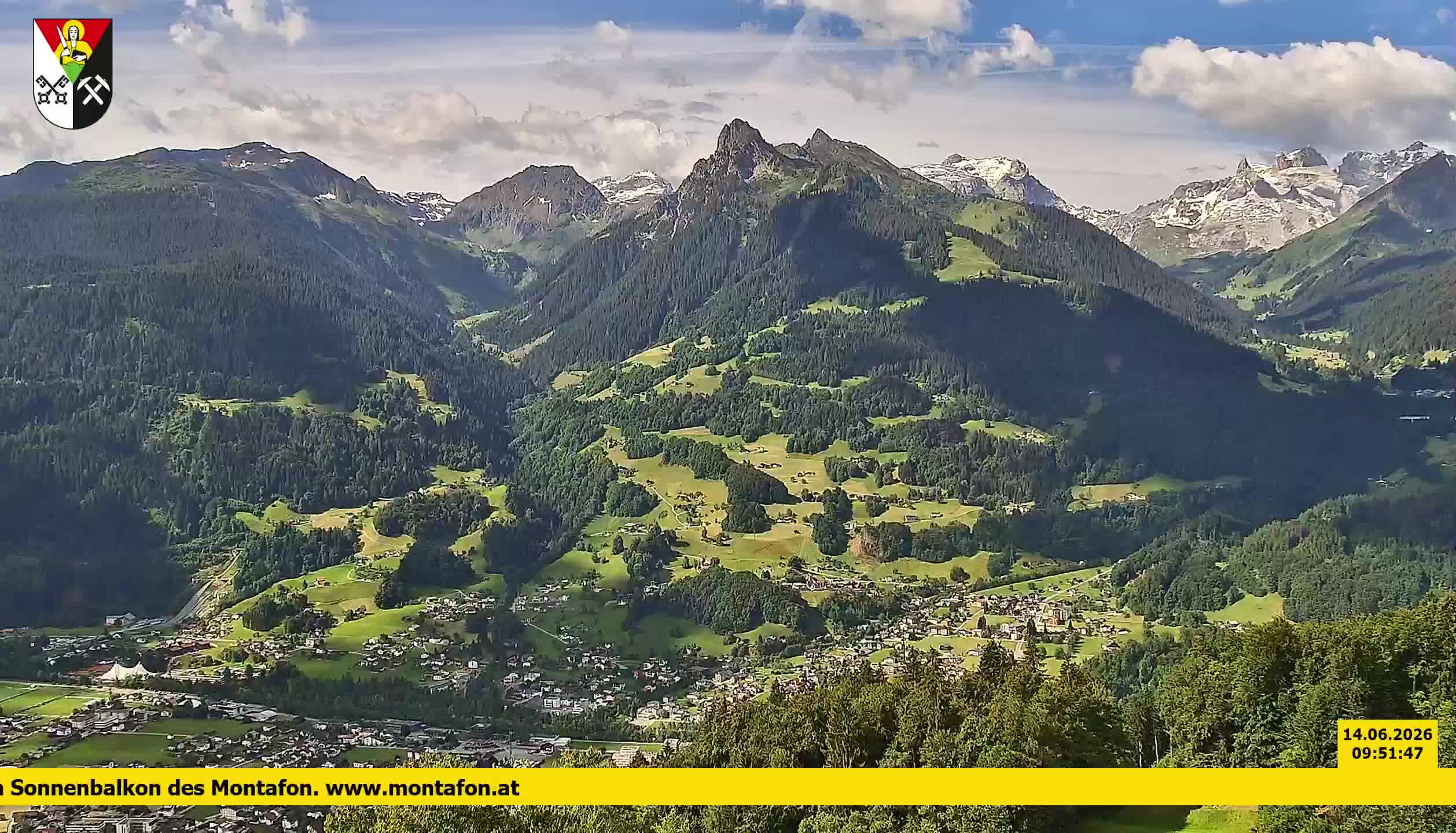 Bartholomäberg | Blick auf Schruns