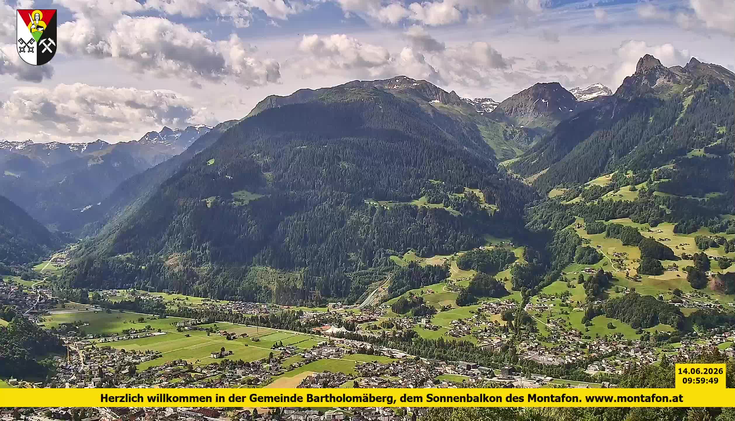 Bartholomäberg | Blick auf Schruns