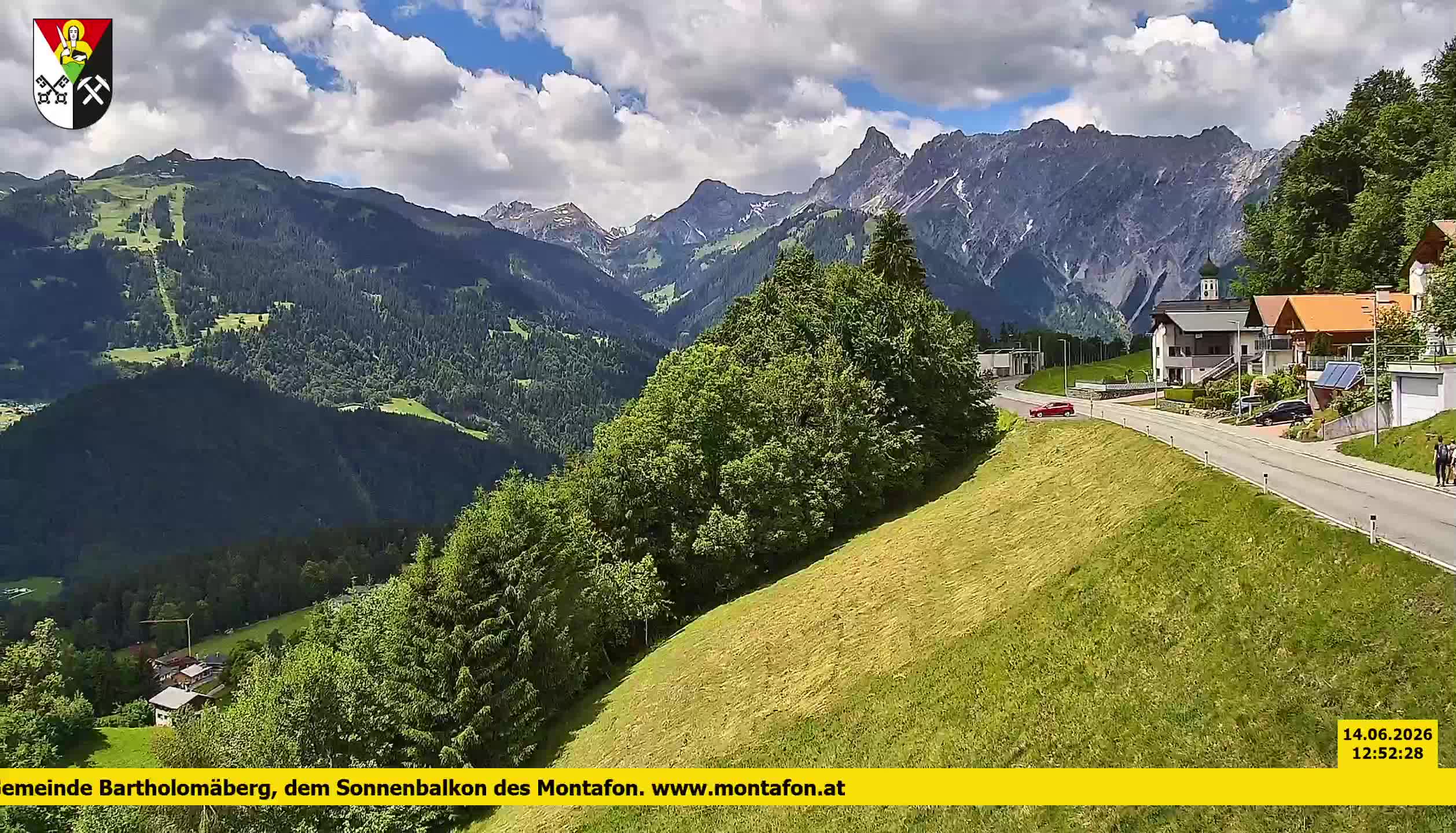 Bartholomäberg | Blick auf Schruns