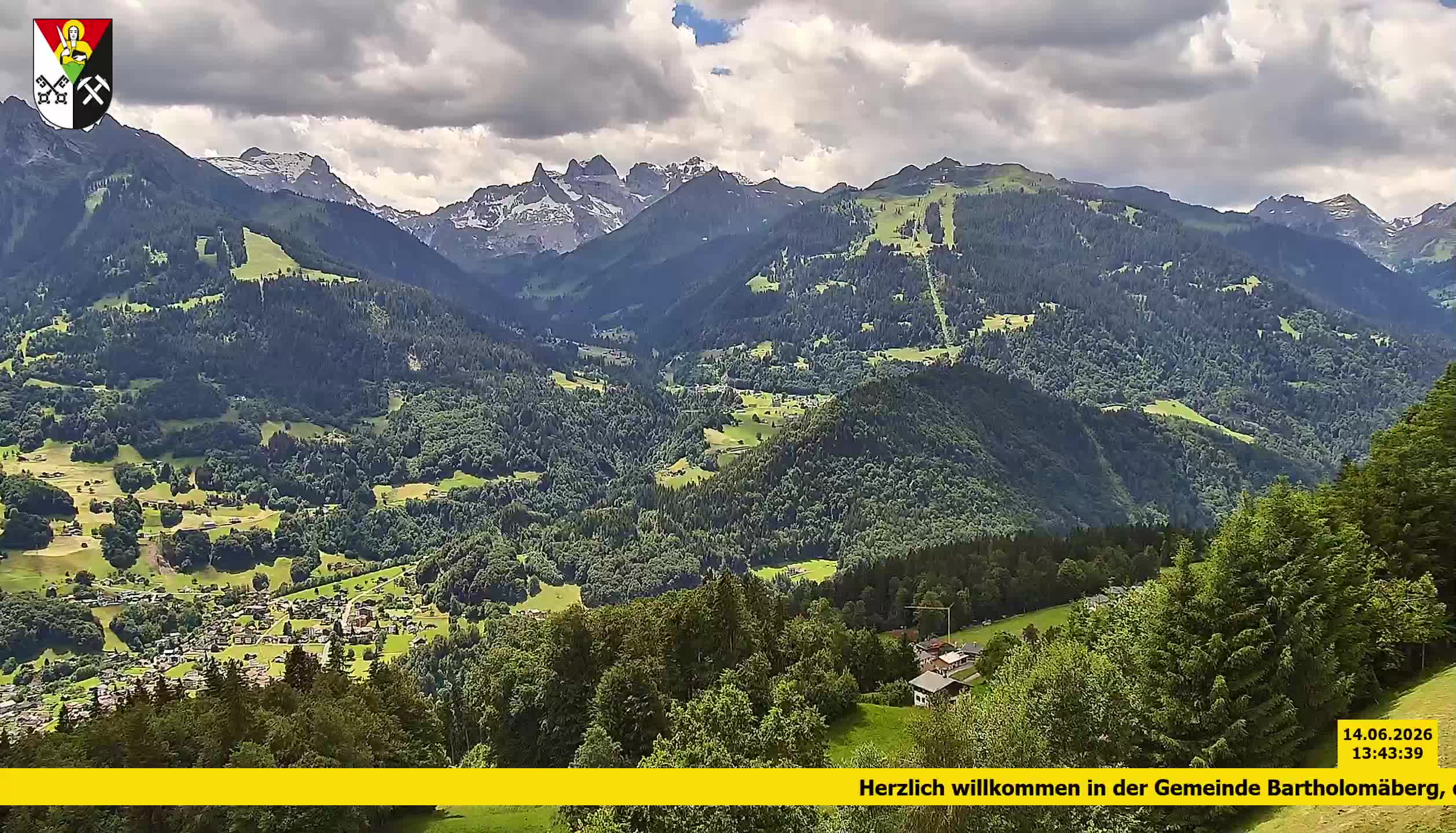 Bartholomäberg | Blick auf Schruns
