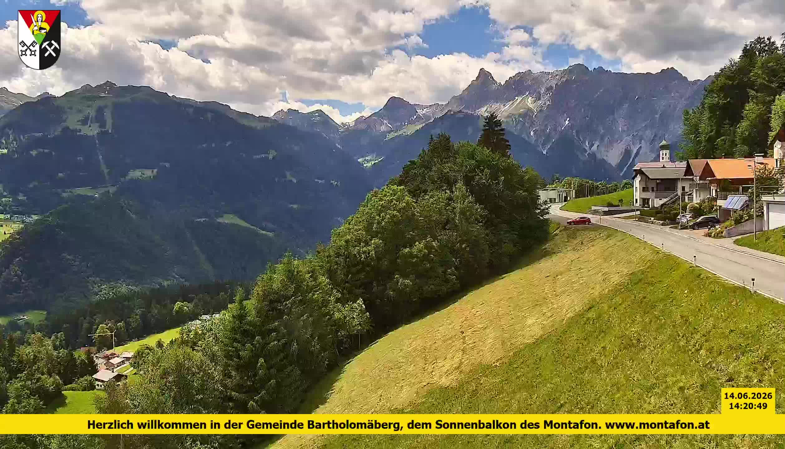 Bartholomäberg | Blick auf Schruns