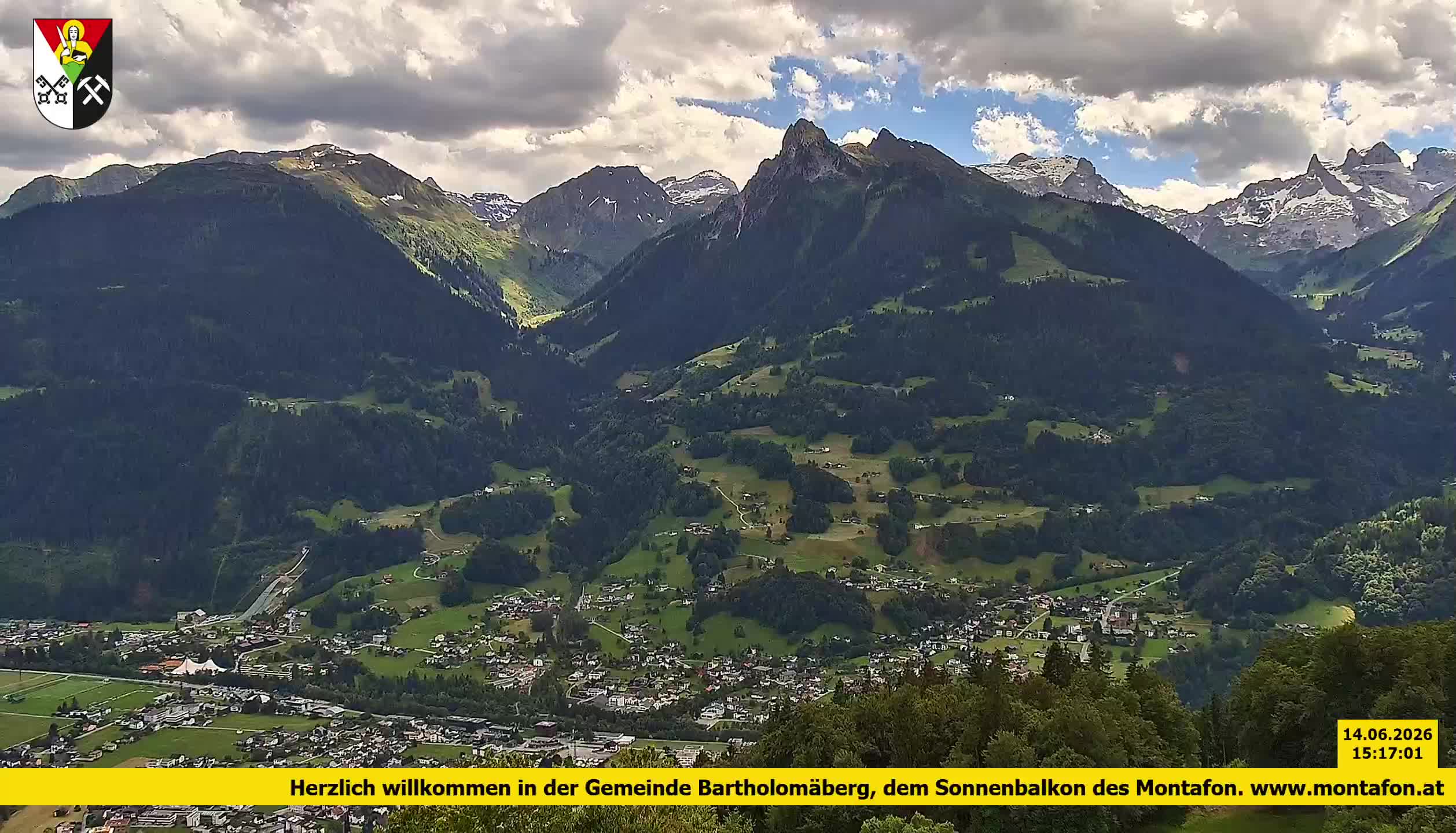 Bartholomäberg | Blick auf Schruns