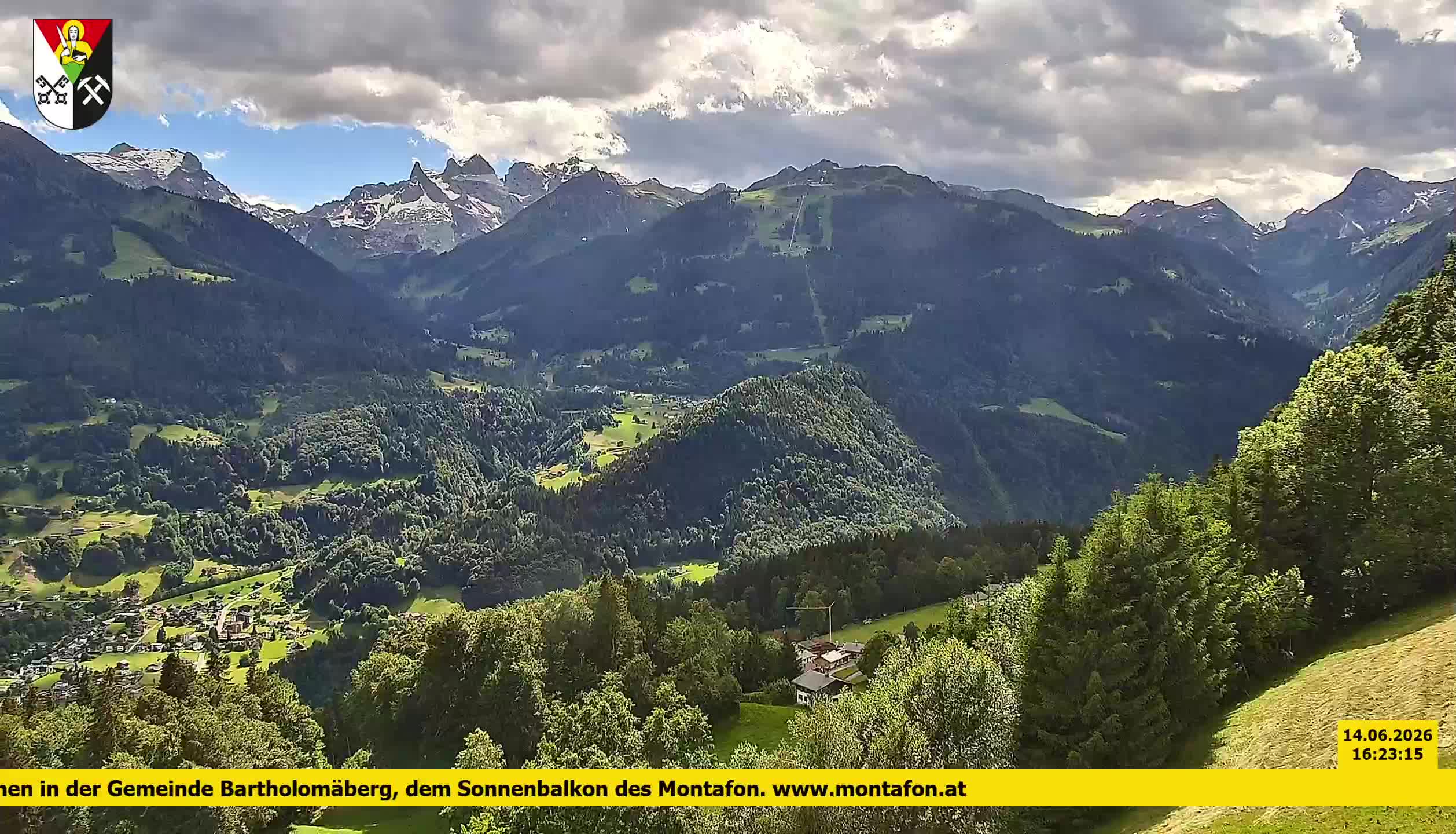 Bartholomäberg | Blick auf Schruns