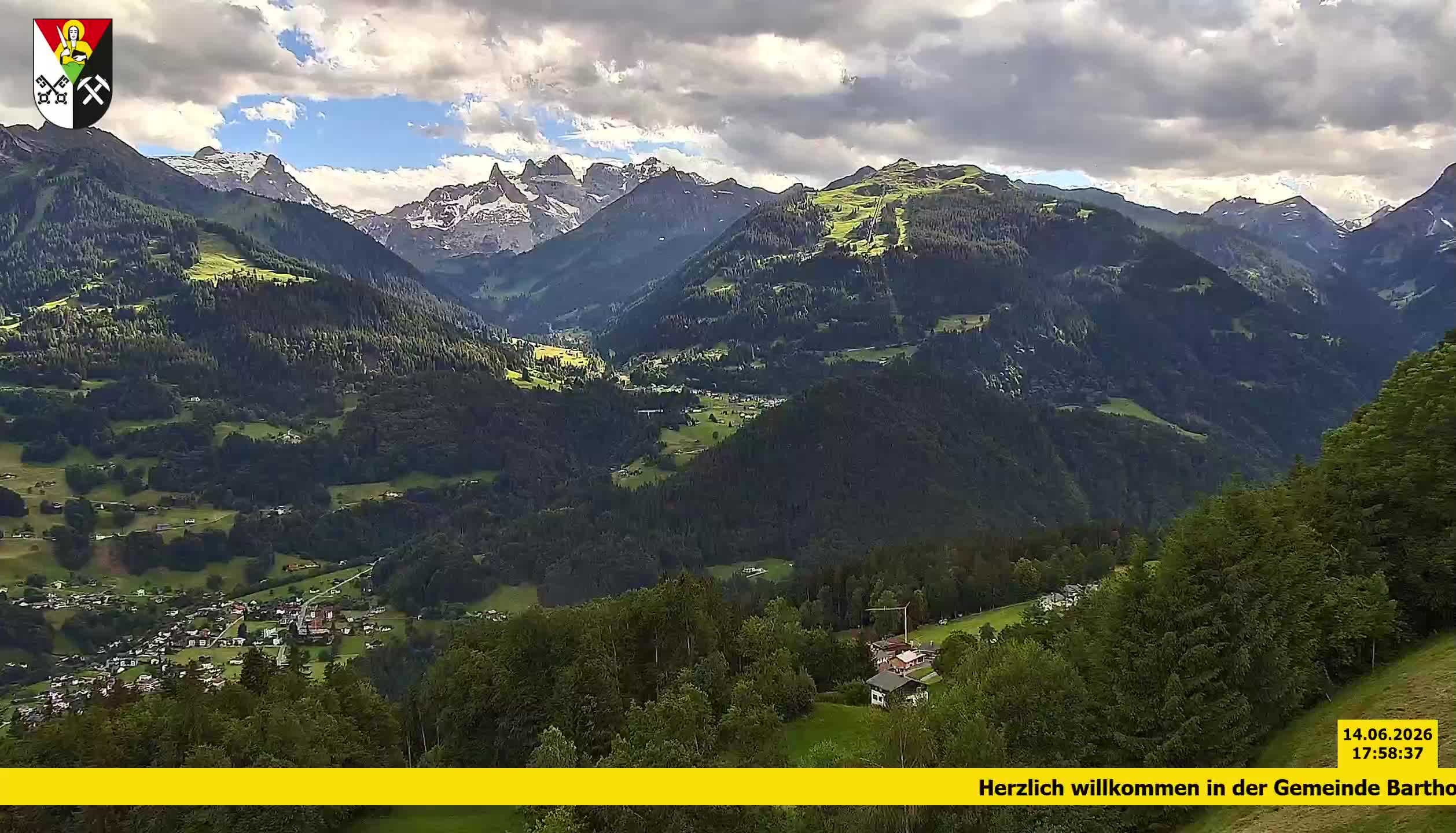 Bartholomäberg | Blick auf Schruns