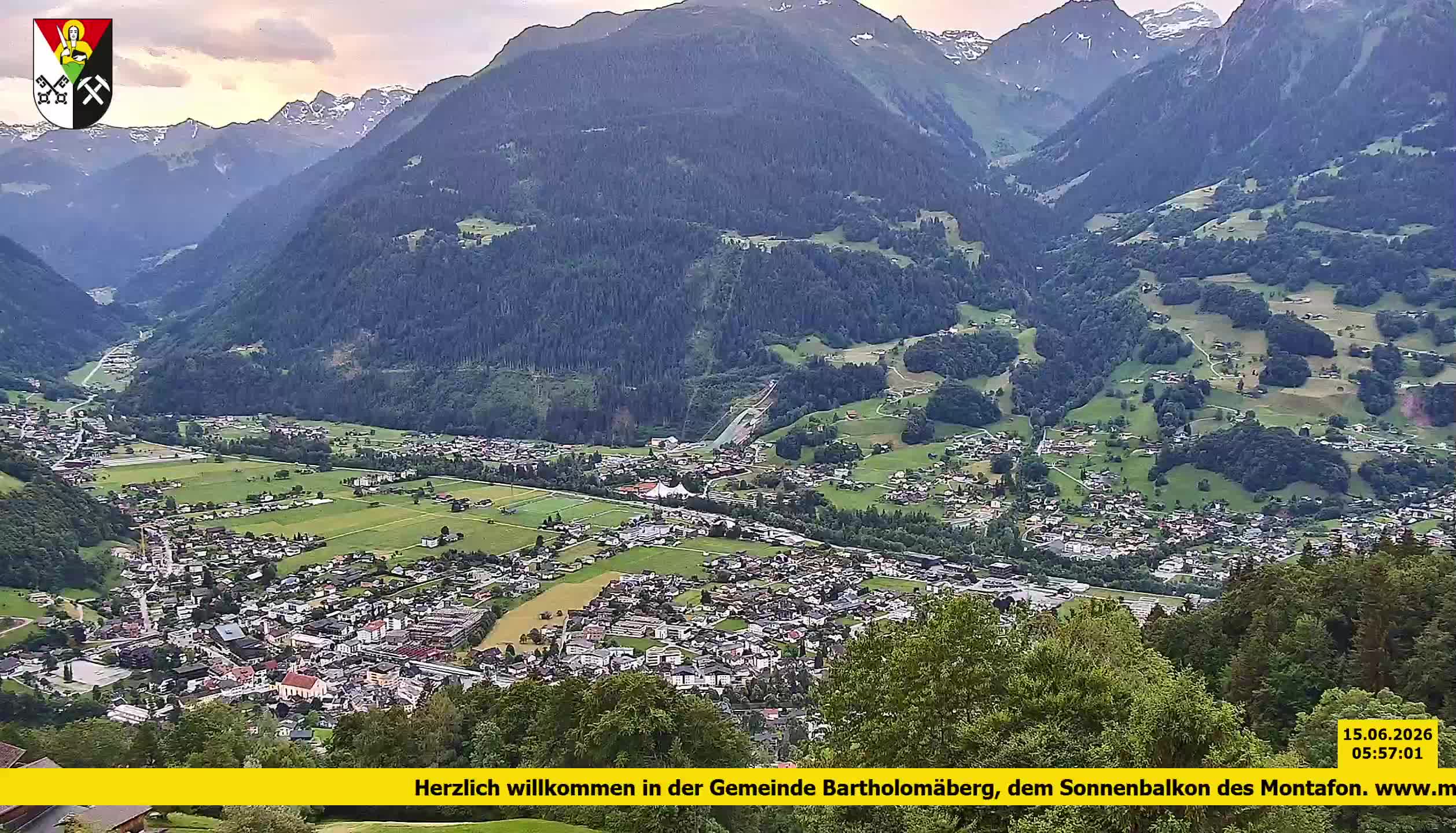 Bartholomäberg | Blick auf Schruns