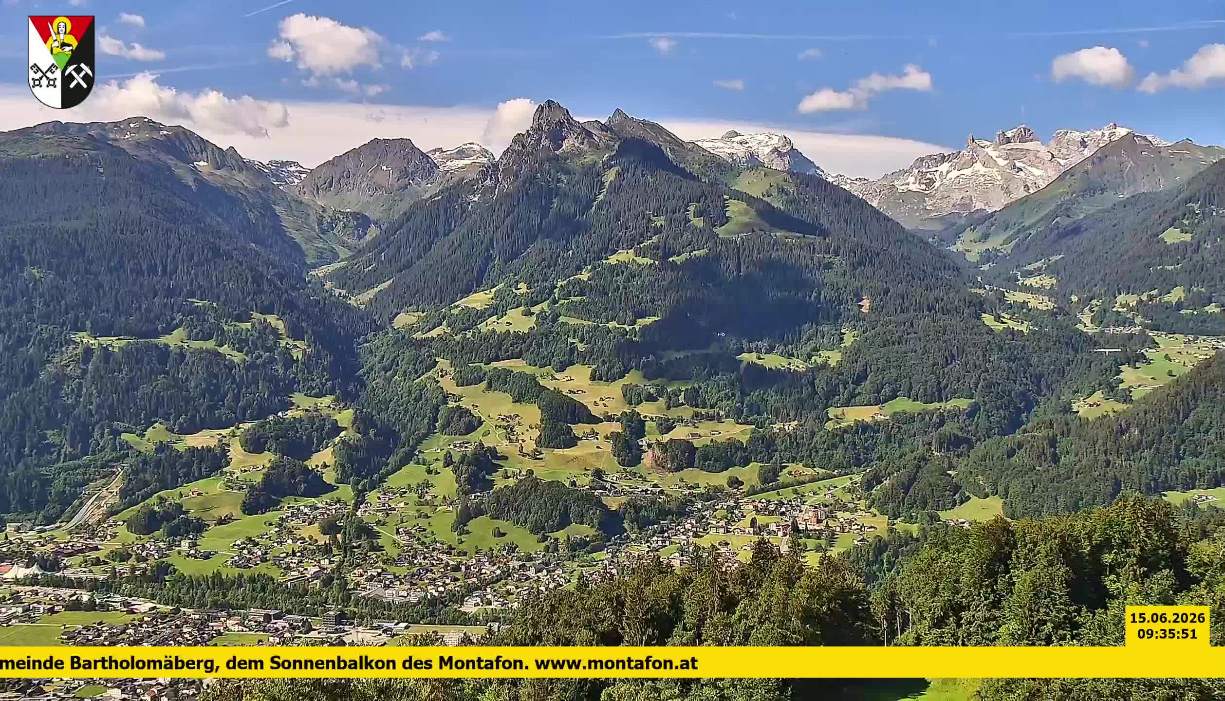 Bartholomäberg | Blick auf Schruns