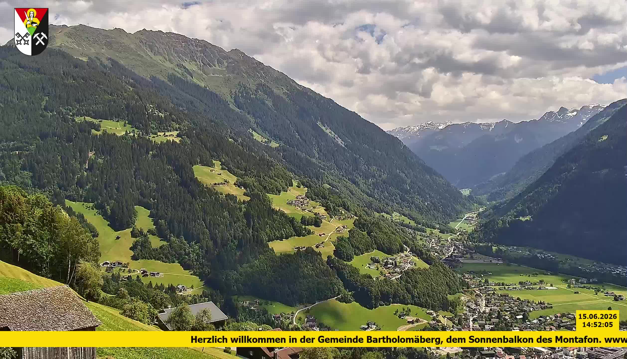 Bartholomäberg | Blick auf Schruns
