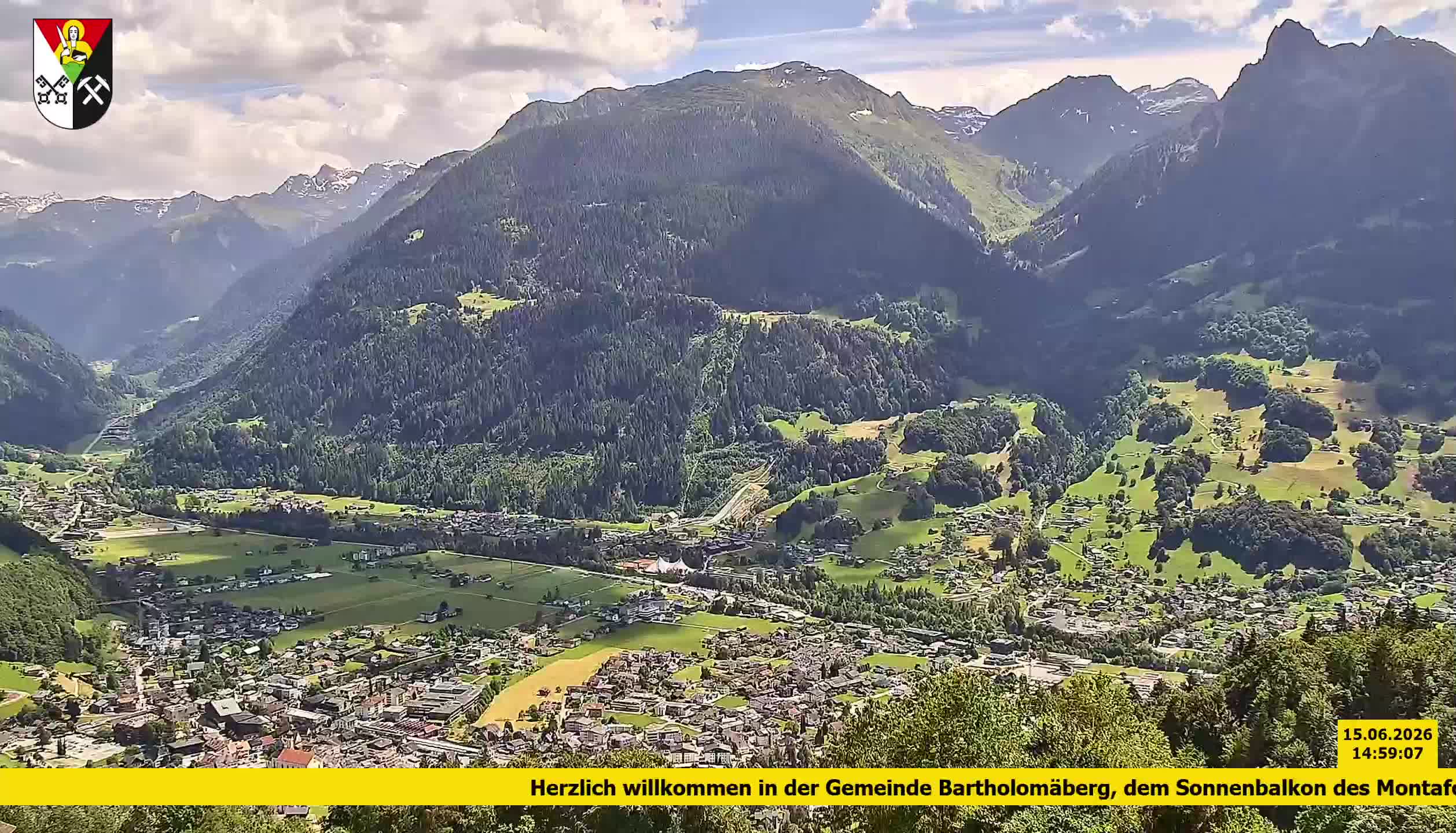 Bartholomäberg | Blick auf Schruns