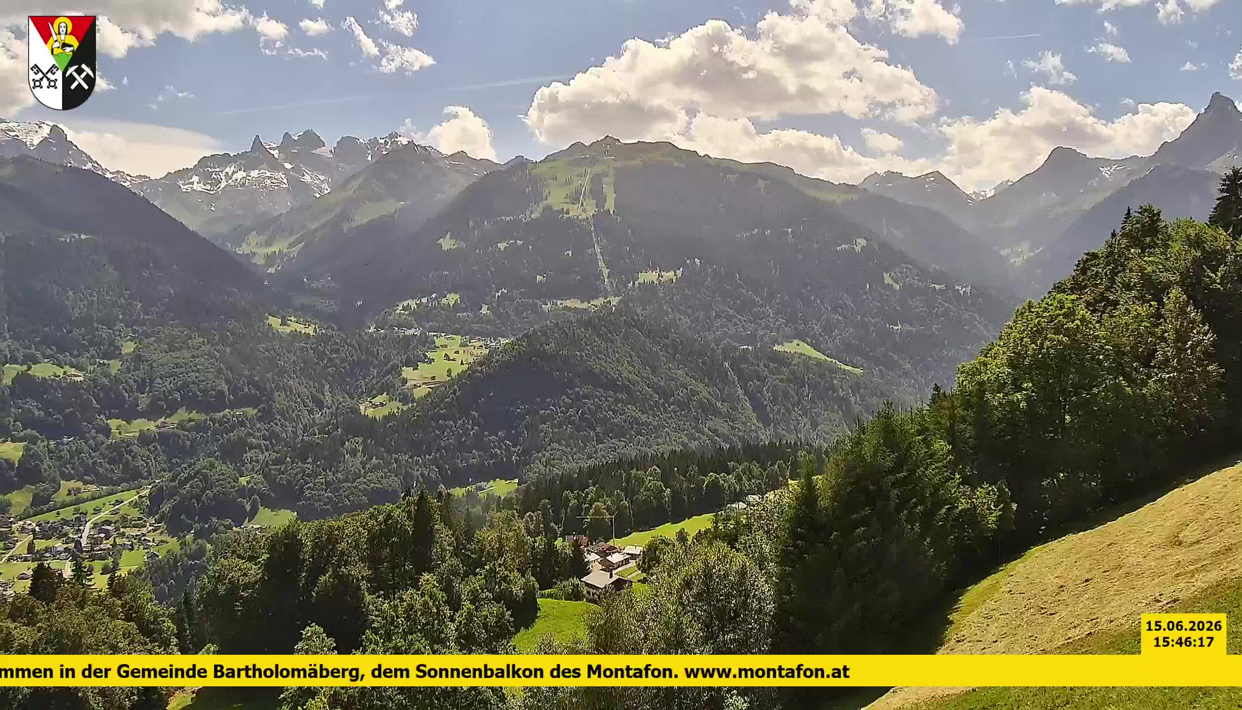 Bartholomäberg | Blick auf Schruns