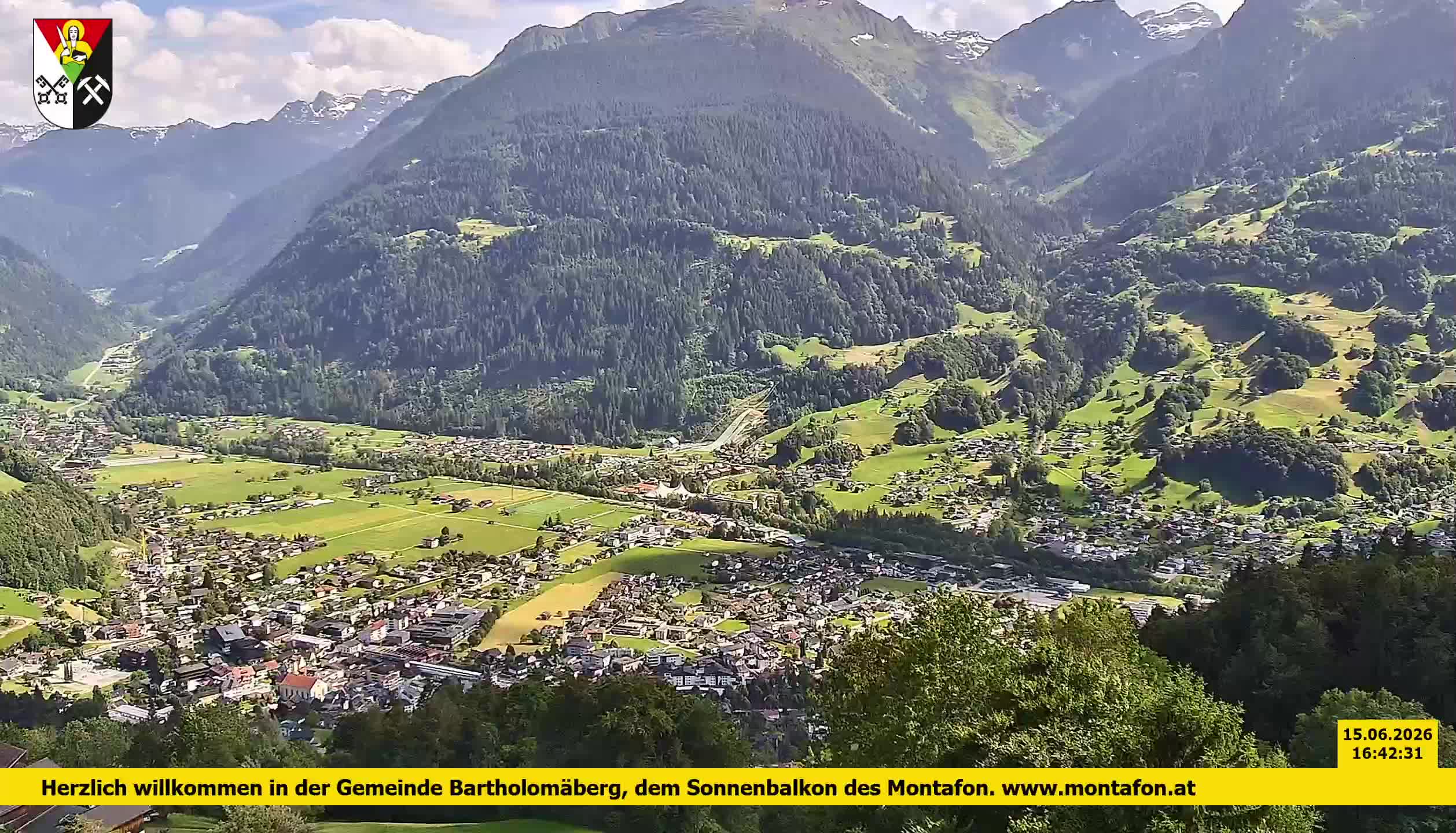 Bartholomäberg | Blick auf Schruns