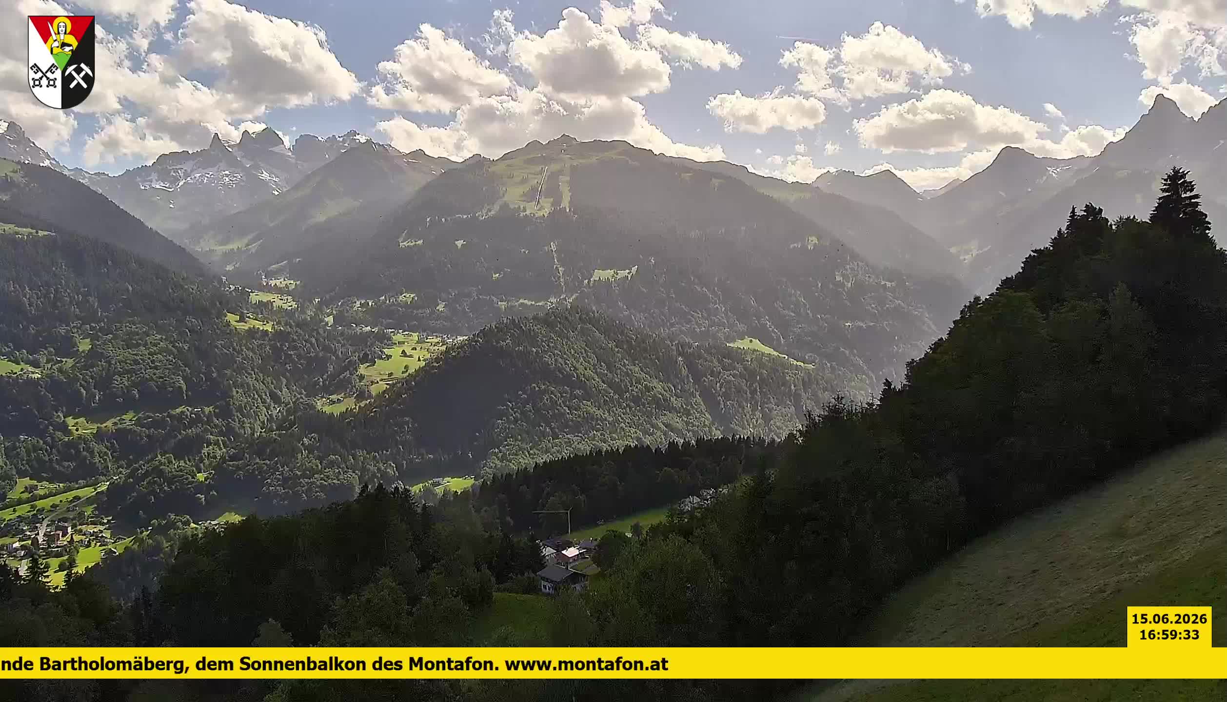 Bartholomäberg | Blick auf Schruns