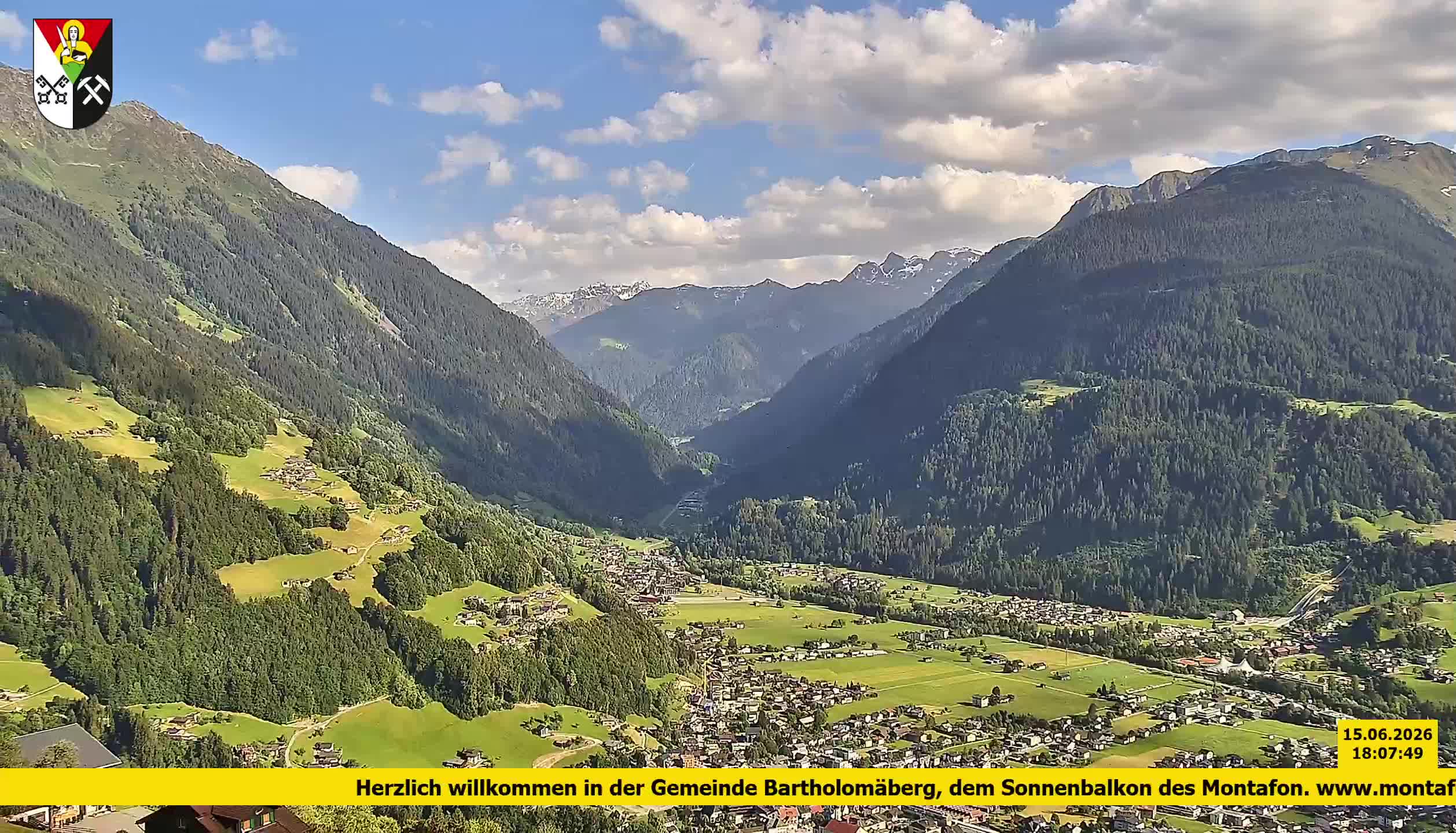 Bartholomäberg | Blick auf Schruns