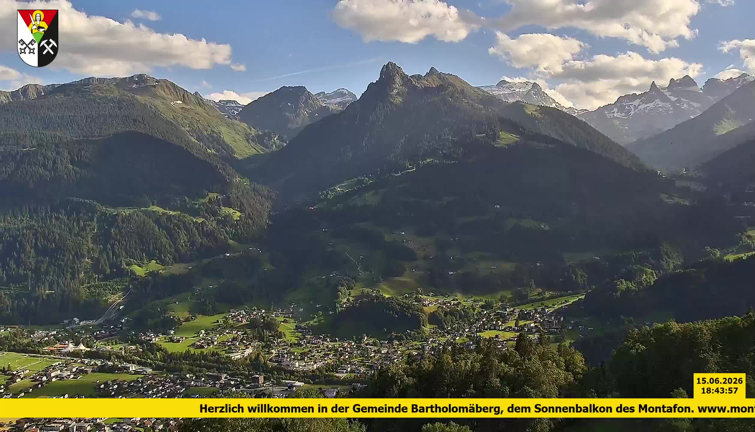 Bartholomäberg | Blick auf Schruns