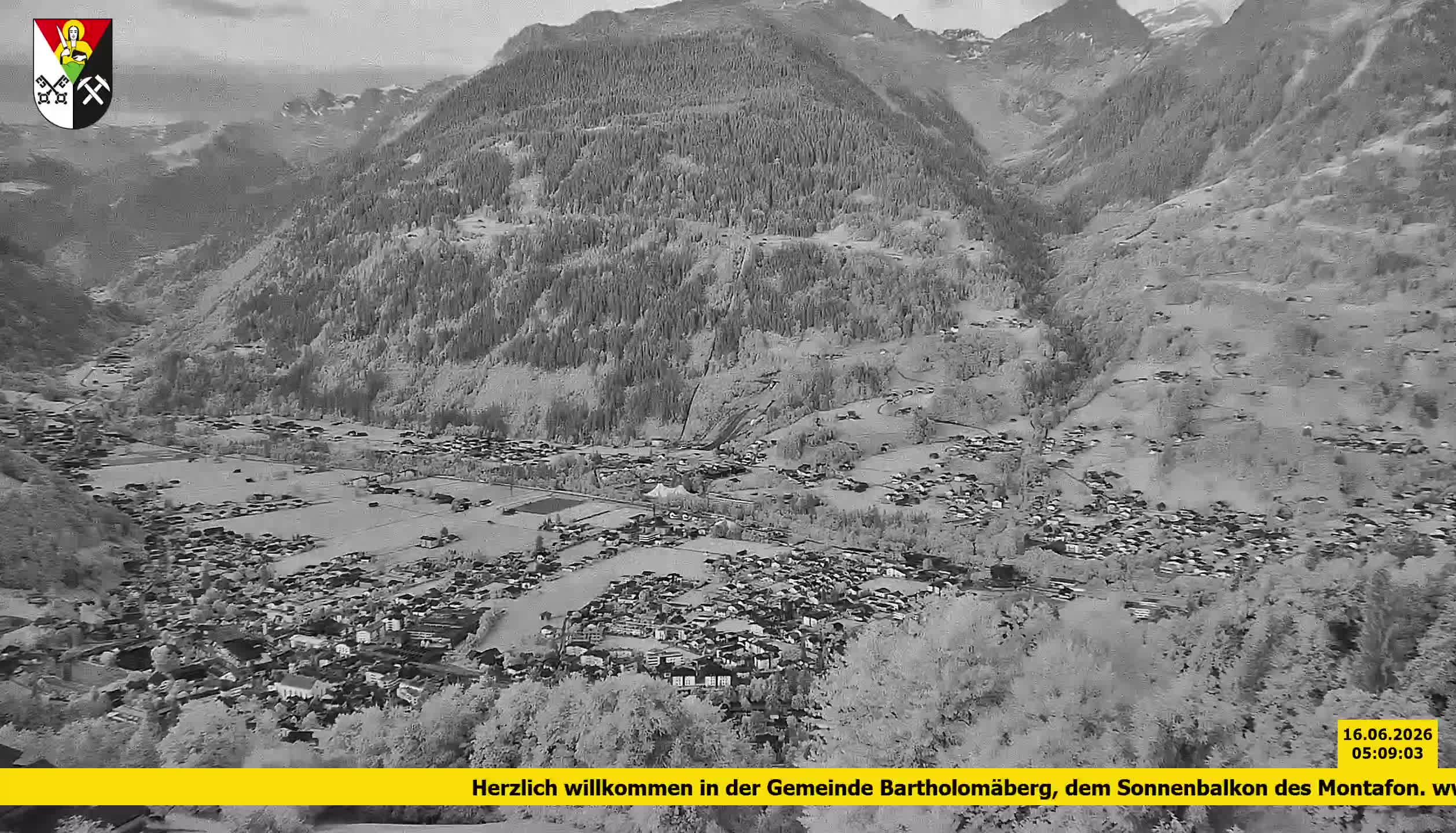 Bartholomäberg | Blick auf Schruns