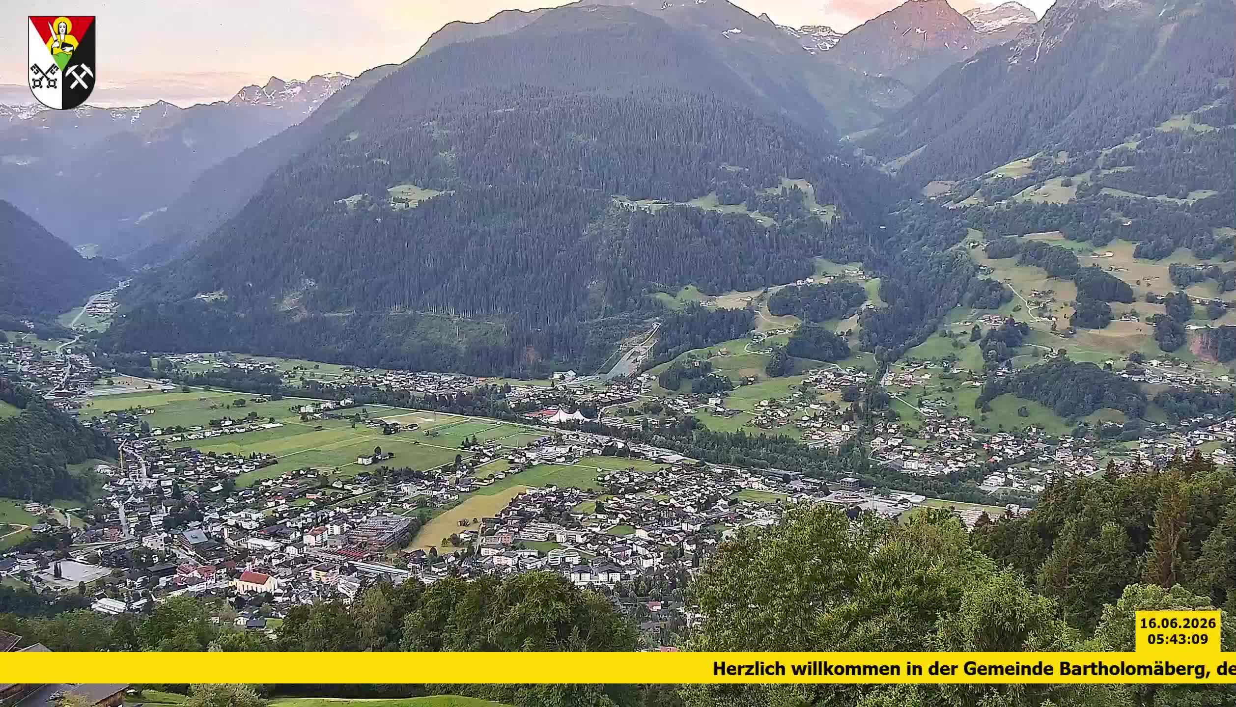 Bartholomäberg | Blick auf Schruns