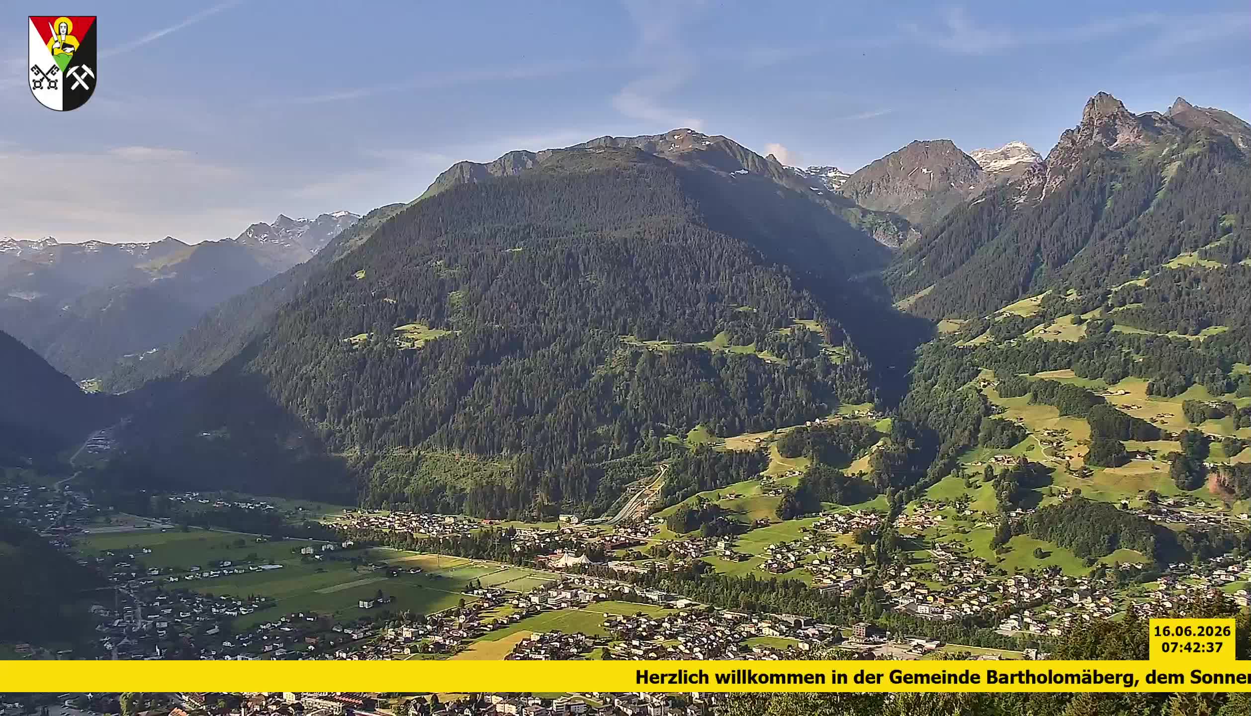 Bartholomäberg | Blick auf Schruns