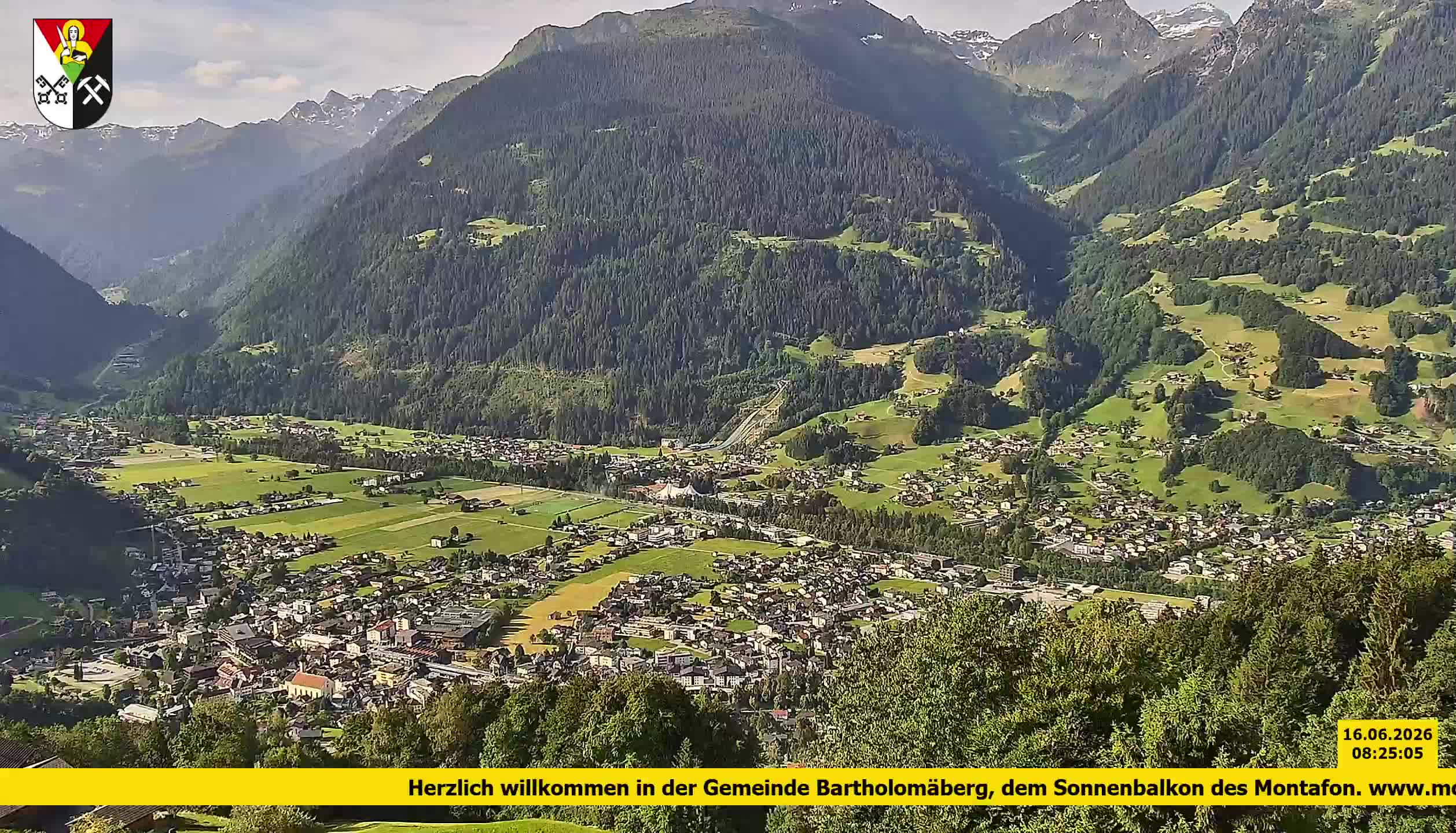 Bartholomäberg | Blick auf Schruns