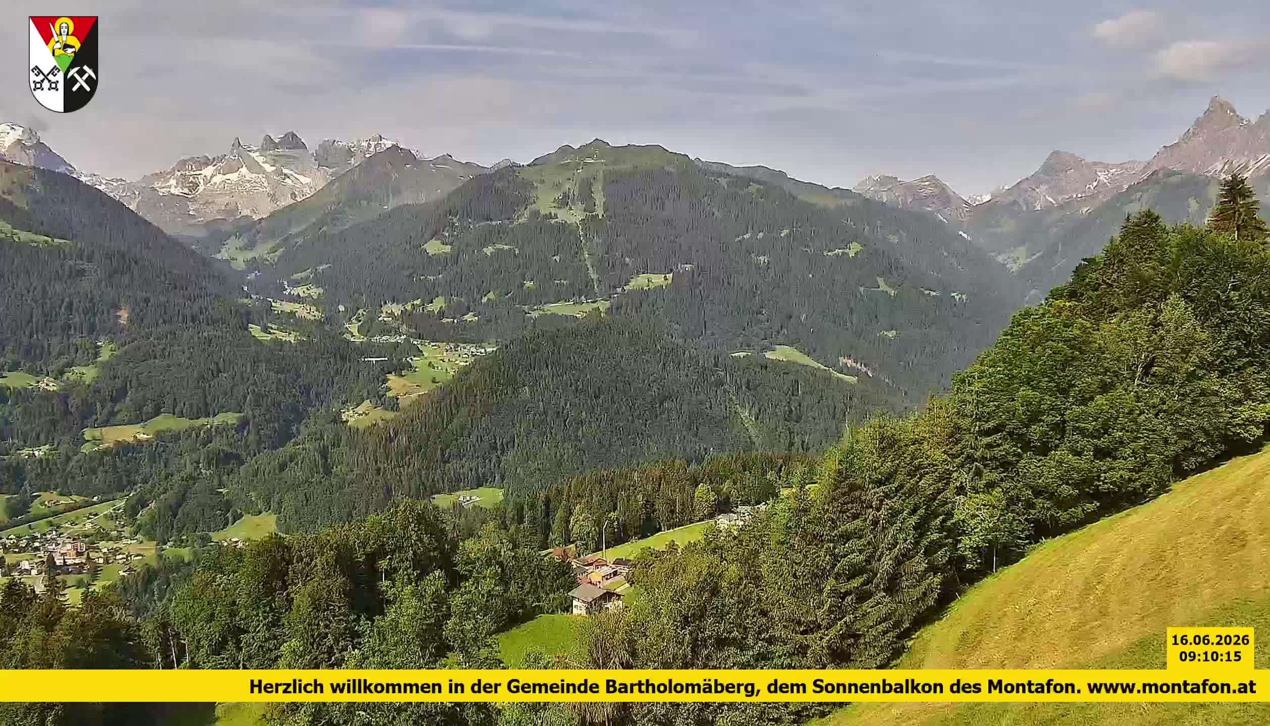 Bartholomäberg | Blick auf Schruns