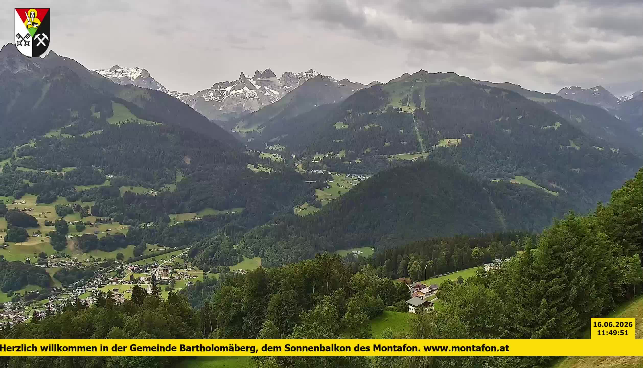 Bartholomäberg | Blick auf Schruns