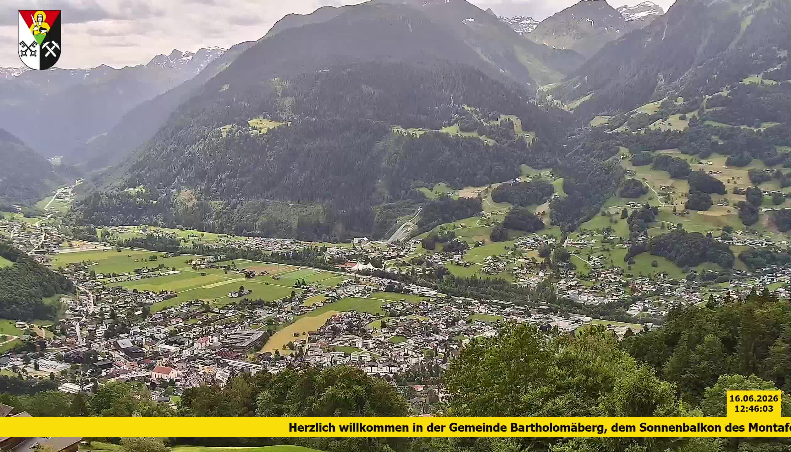 Bartholomäberg | Blick auf Schruns