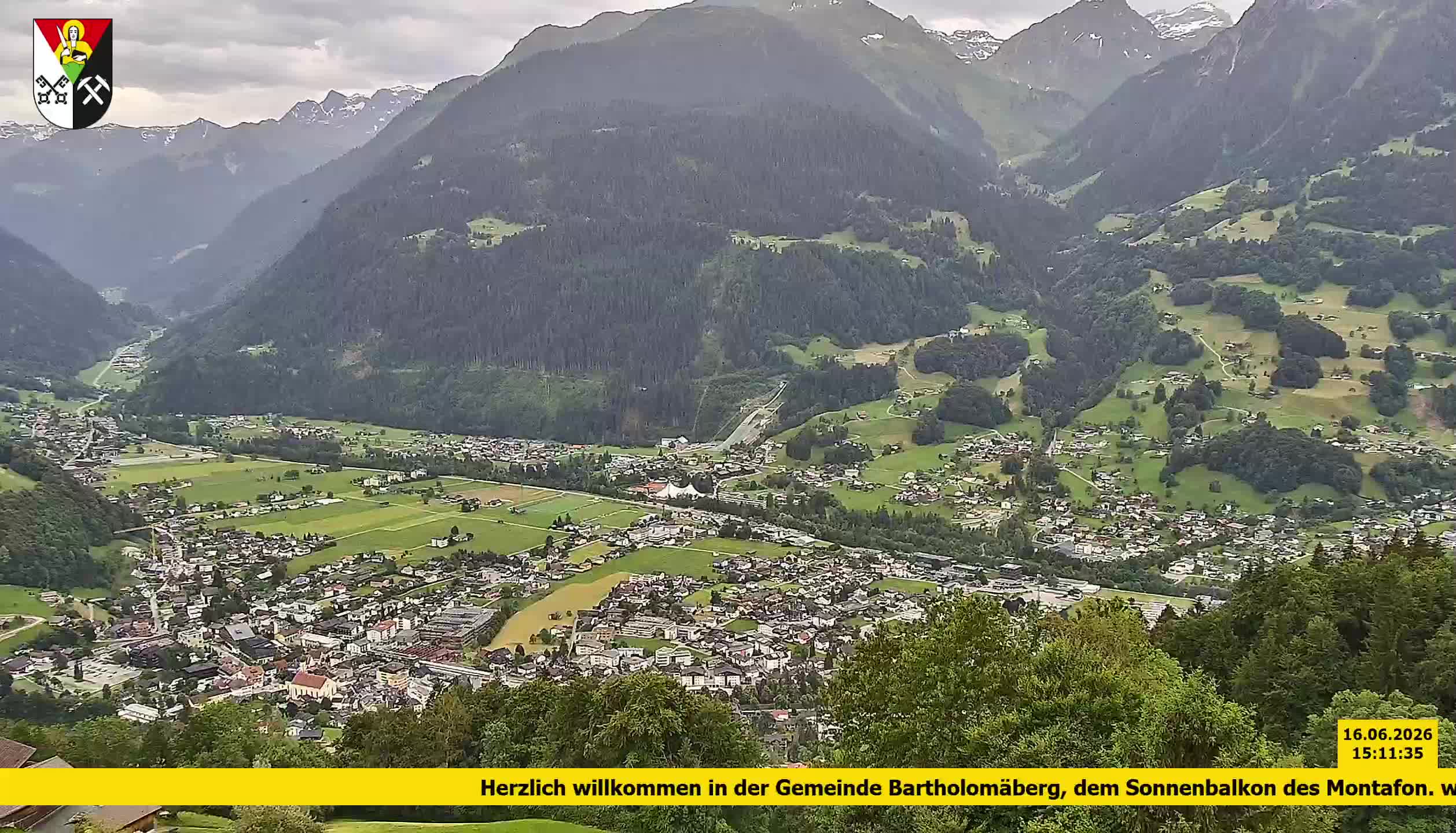 Bartholomäberg | Blick auf Schruns