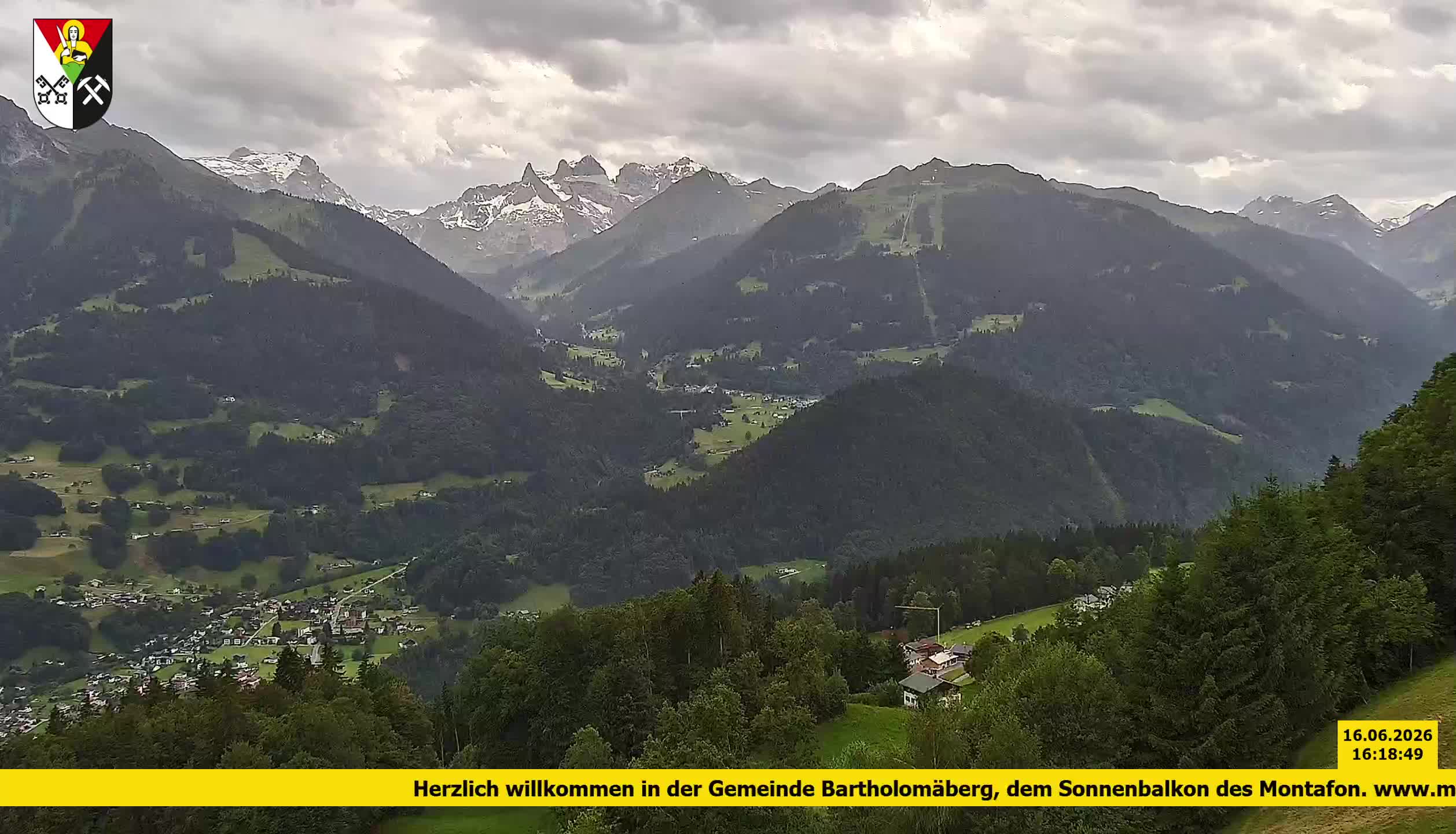 Bartholomäberg | Blick auf Schruns