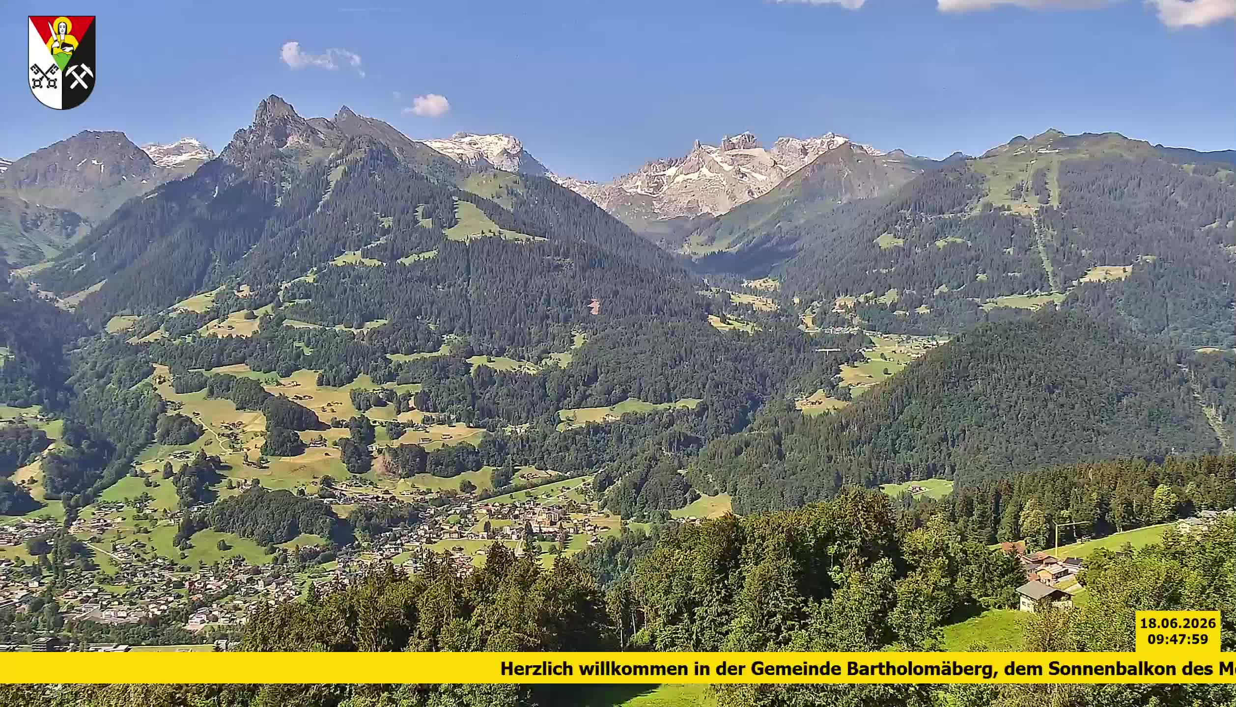 Bartholomäberg | Blick auf Schruns