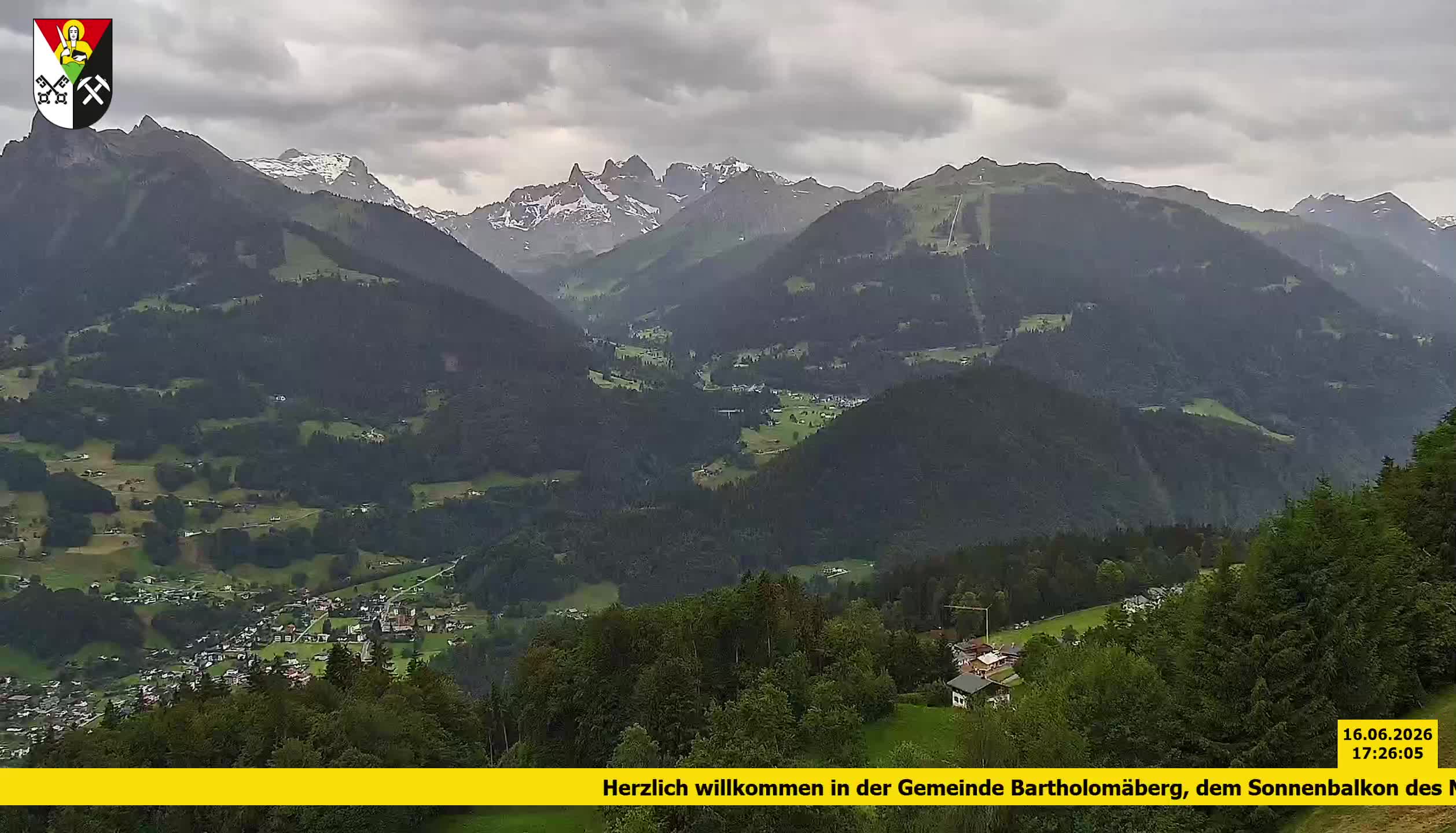 Bartholomäberg | Blick auf Schruns