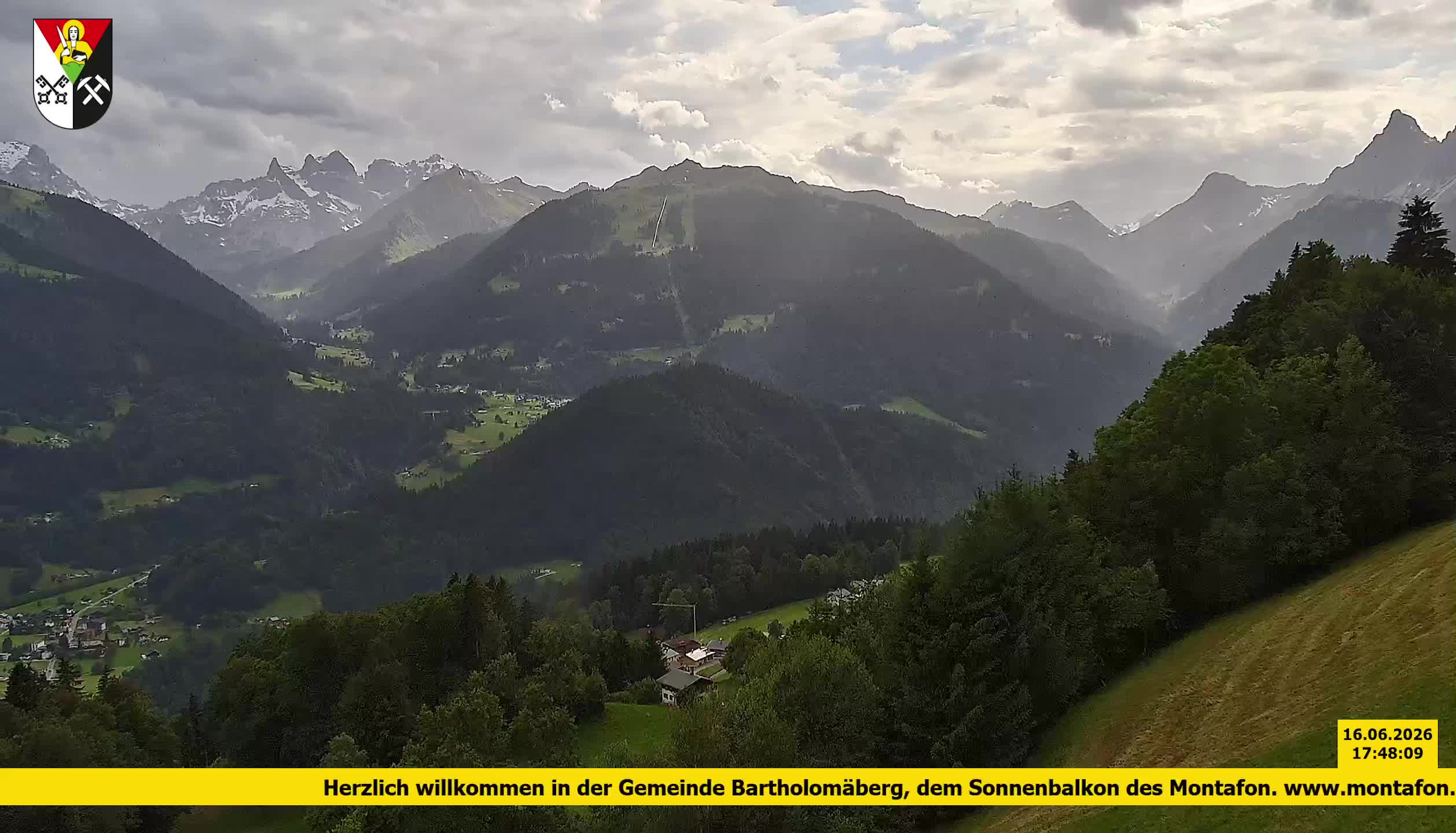 Bartholomäberg | Blick auf Schruns