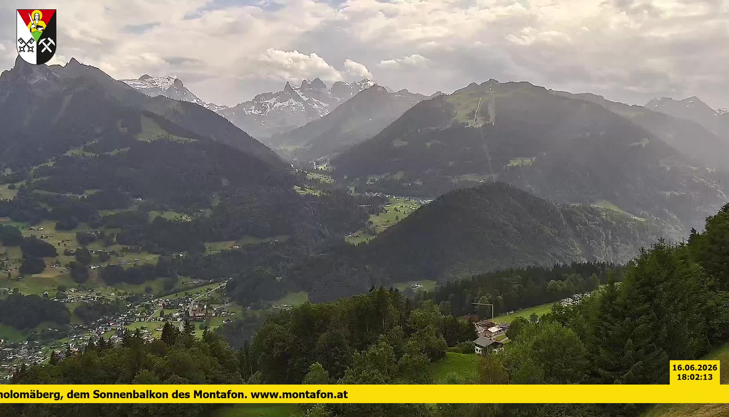 Bartholomäberg | Blick auf Schruns