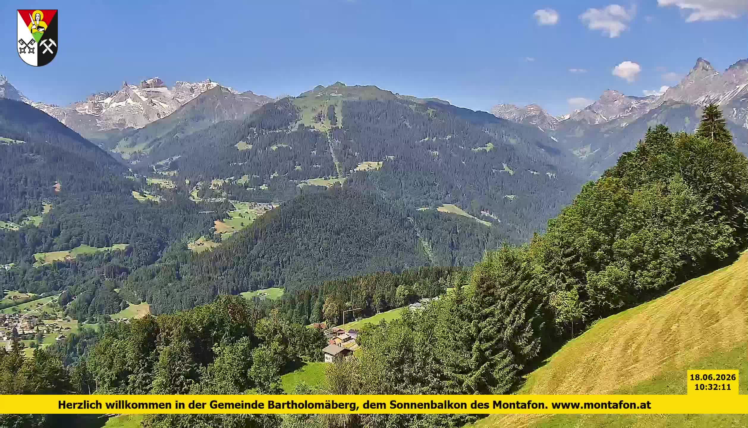Bartholomäberg | Blick auf Schruns