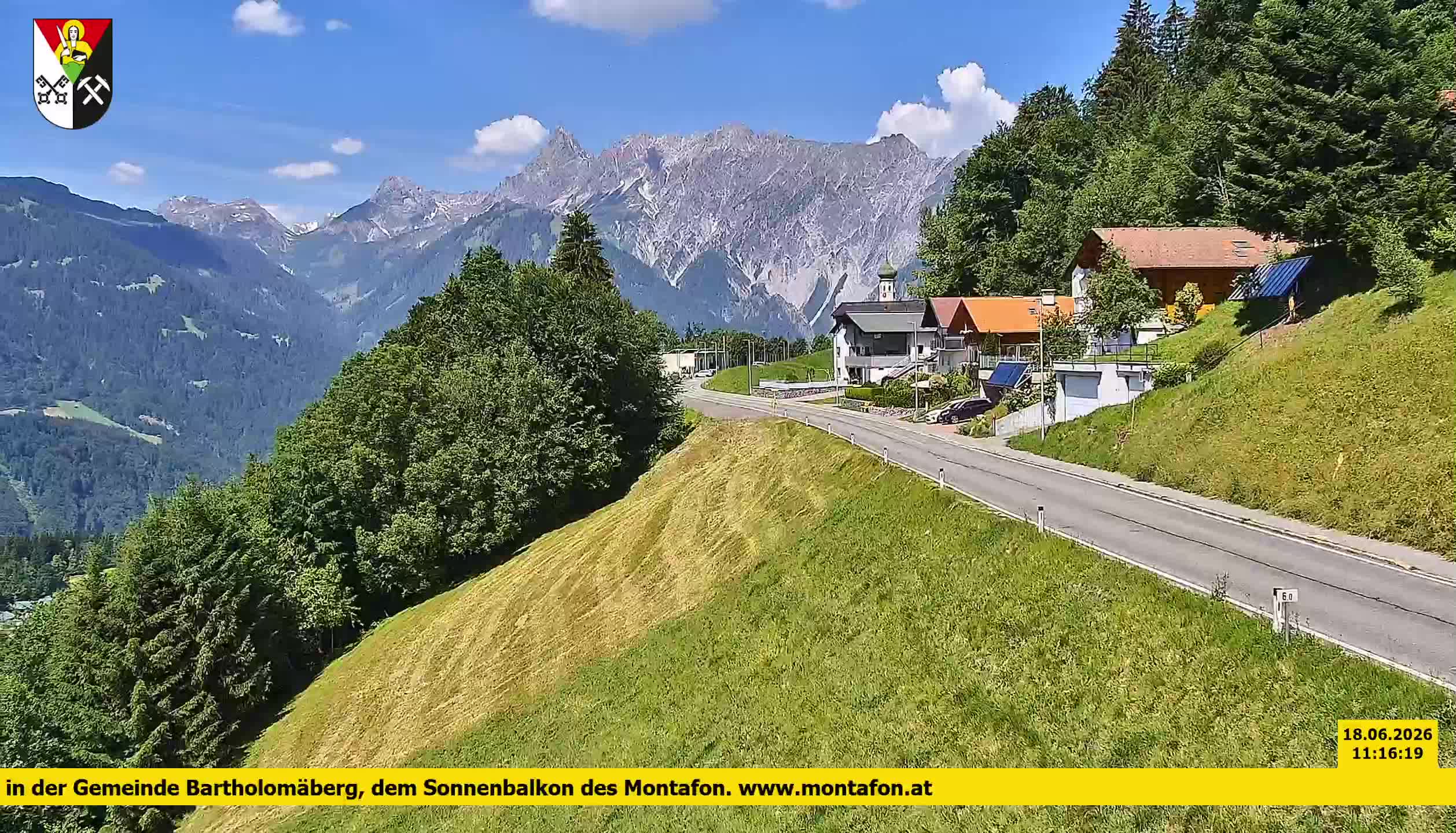 Bartholomäberg | Blick auf Schruns