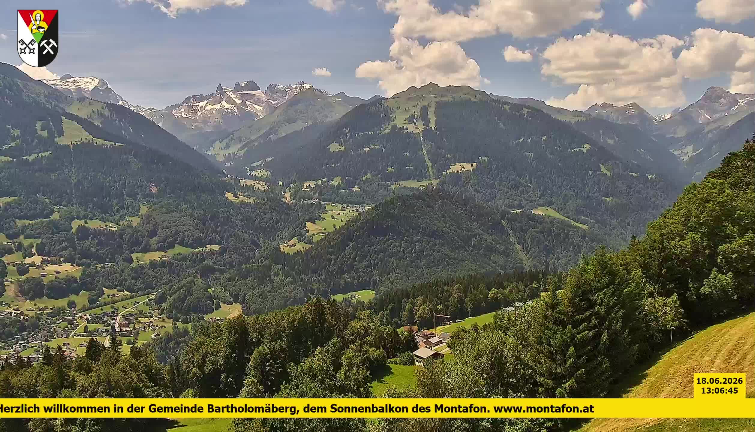 Bartholomäberg | Blick auf Schruns