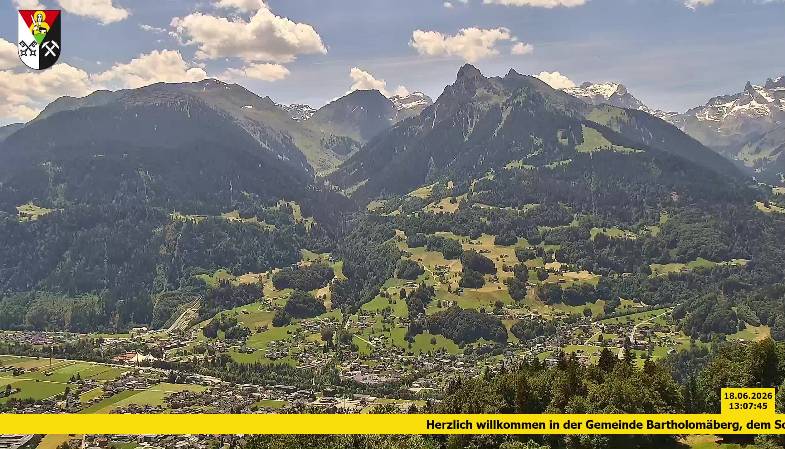 Bartholomäberg | Blick auf Schruns