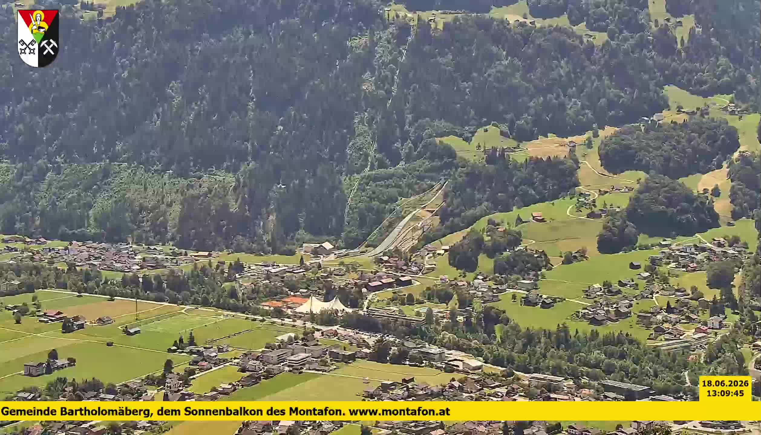 Bartholomäberg | Blick auf Schruns