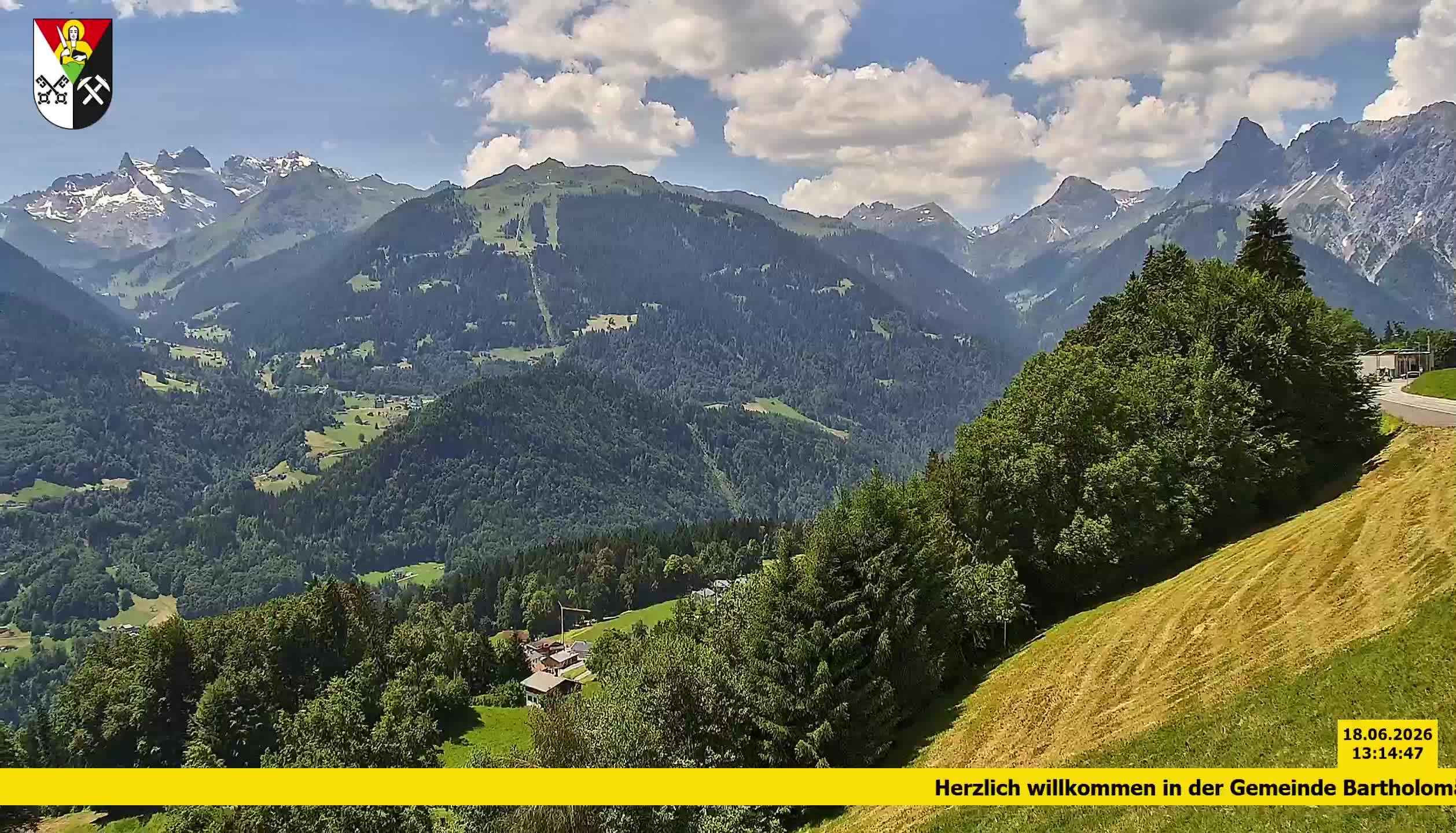 Bartholomäberg | Blick auf Schruns