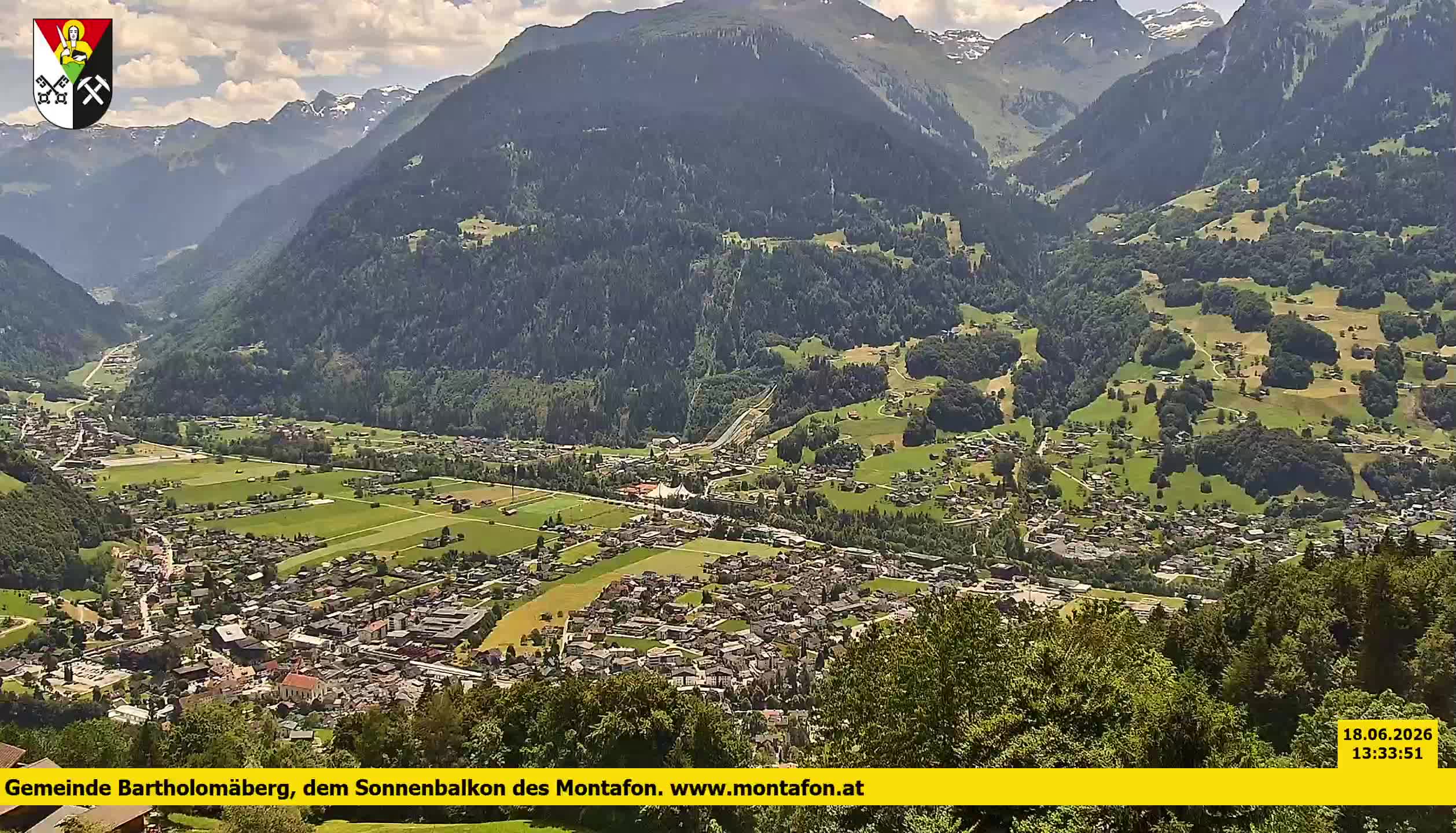 Bartholomäberg | Blick auf Schruns