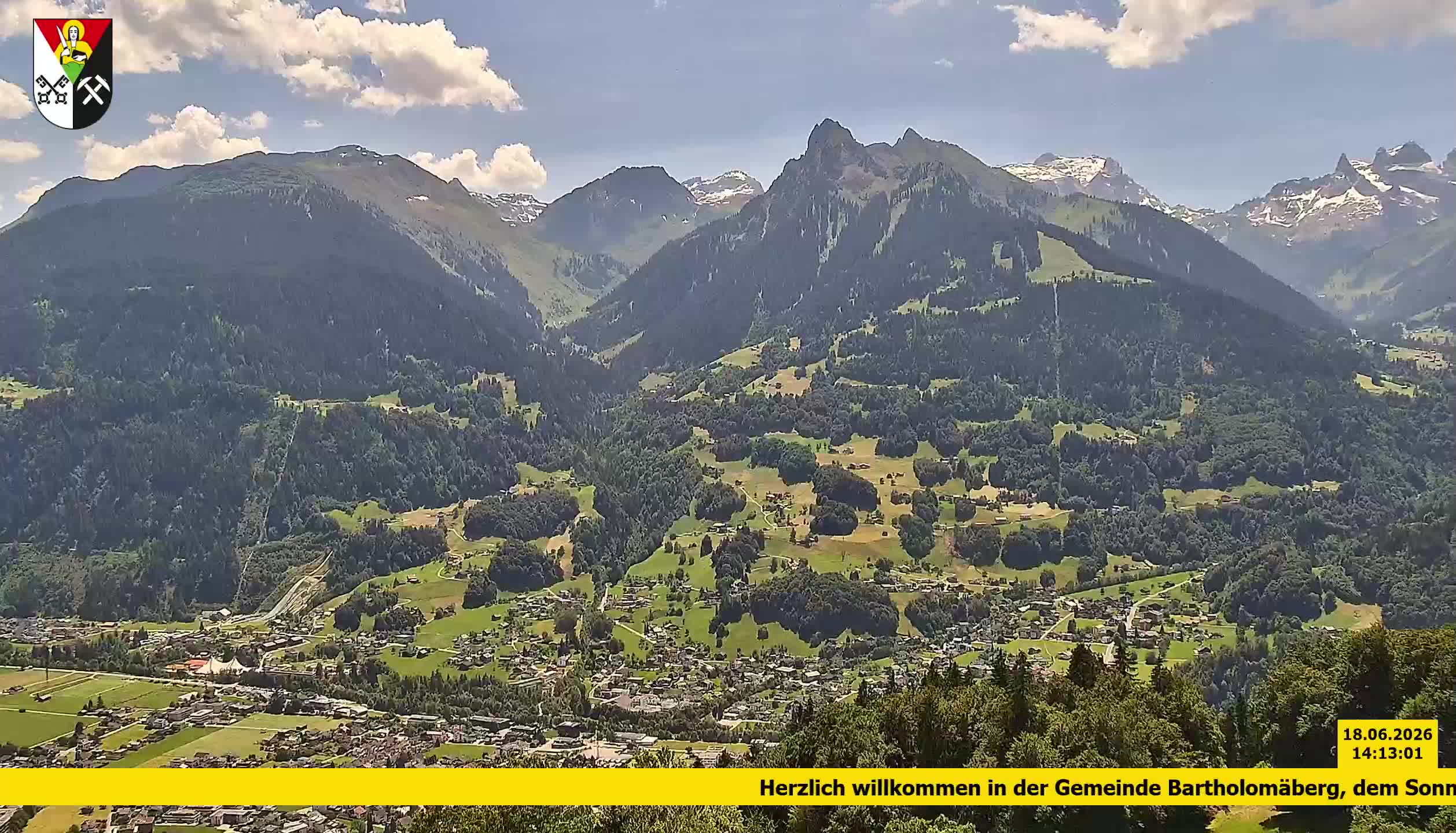 Bartholomäberg | Blick auf Schruns