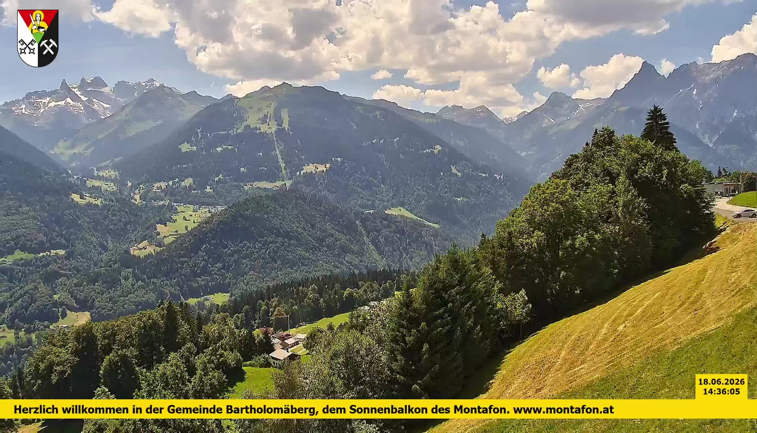 Bartholomäberg | Blick auf Schruns