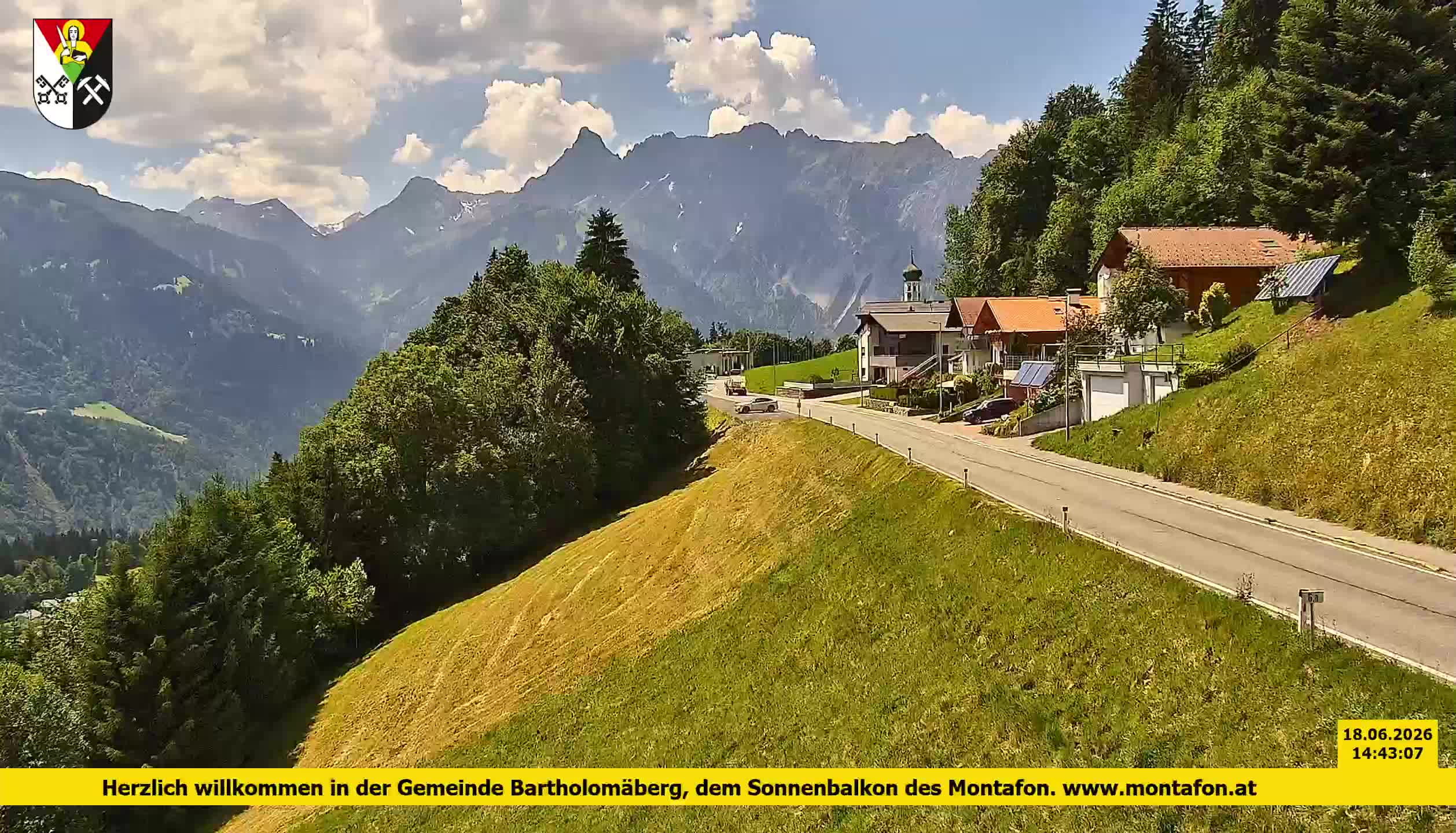 Bartholomäberg | Blick auf Schruns