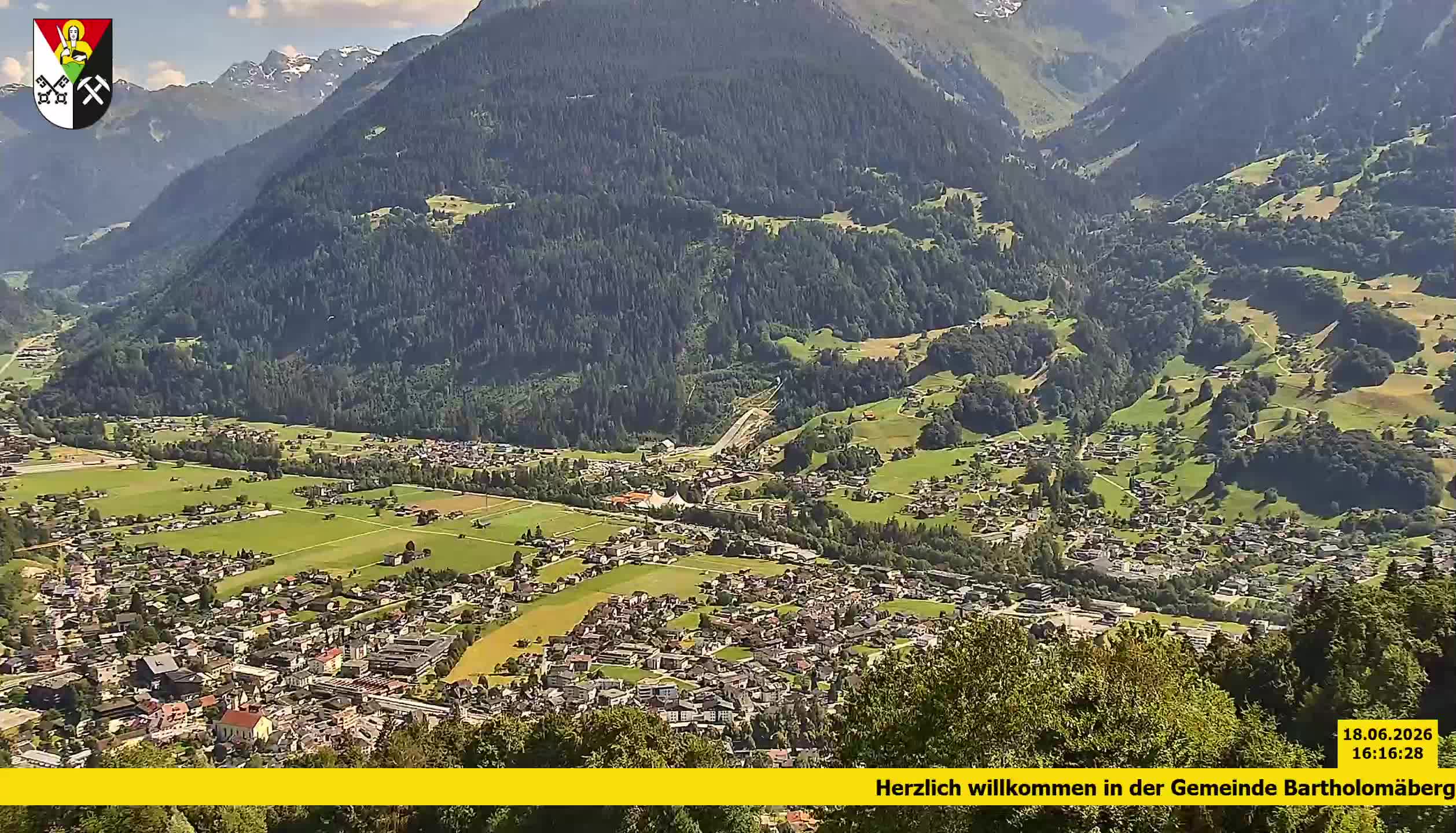 Bartholomäberg | Blick auf Schruns