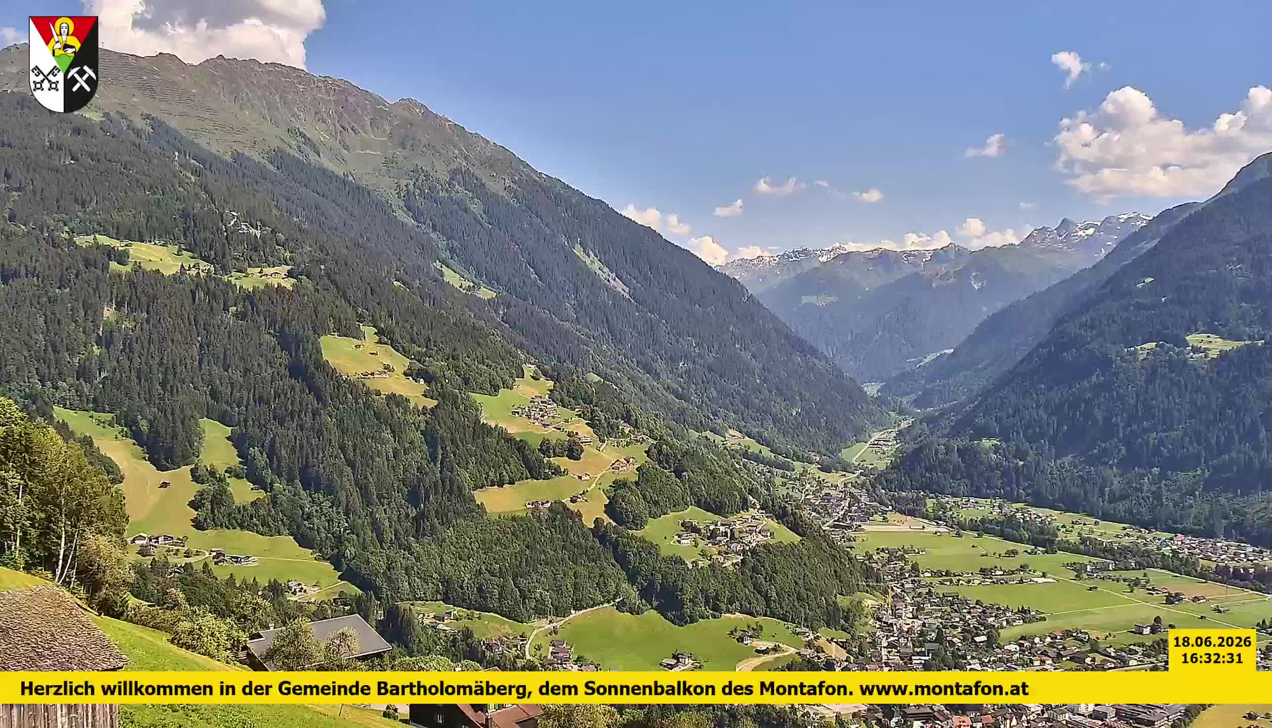 Bartholomäberg | Blick auf Schruns