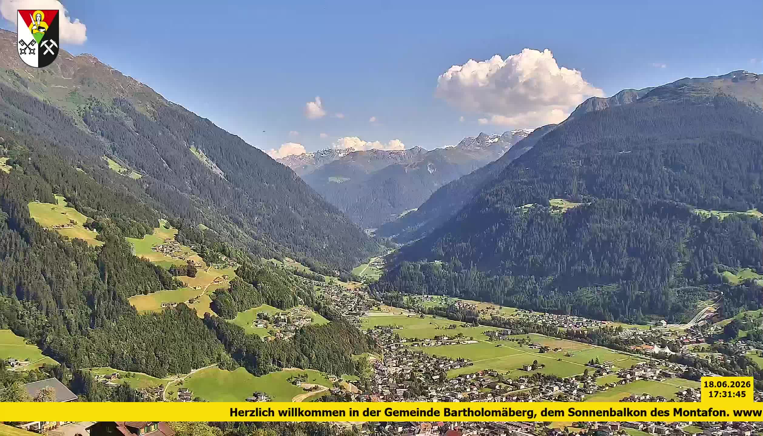 Bartholomäberg | Blick auf Schruns
