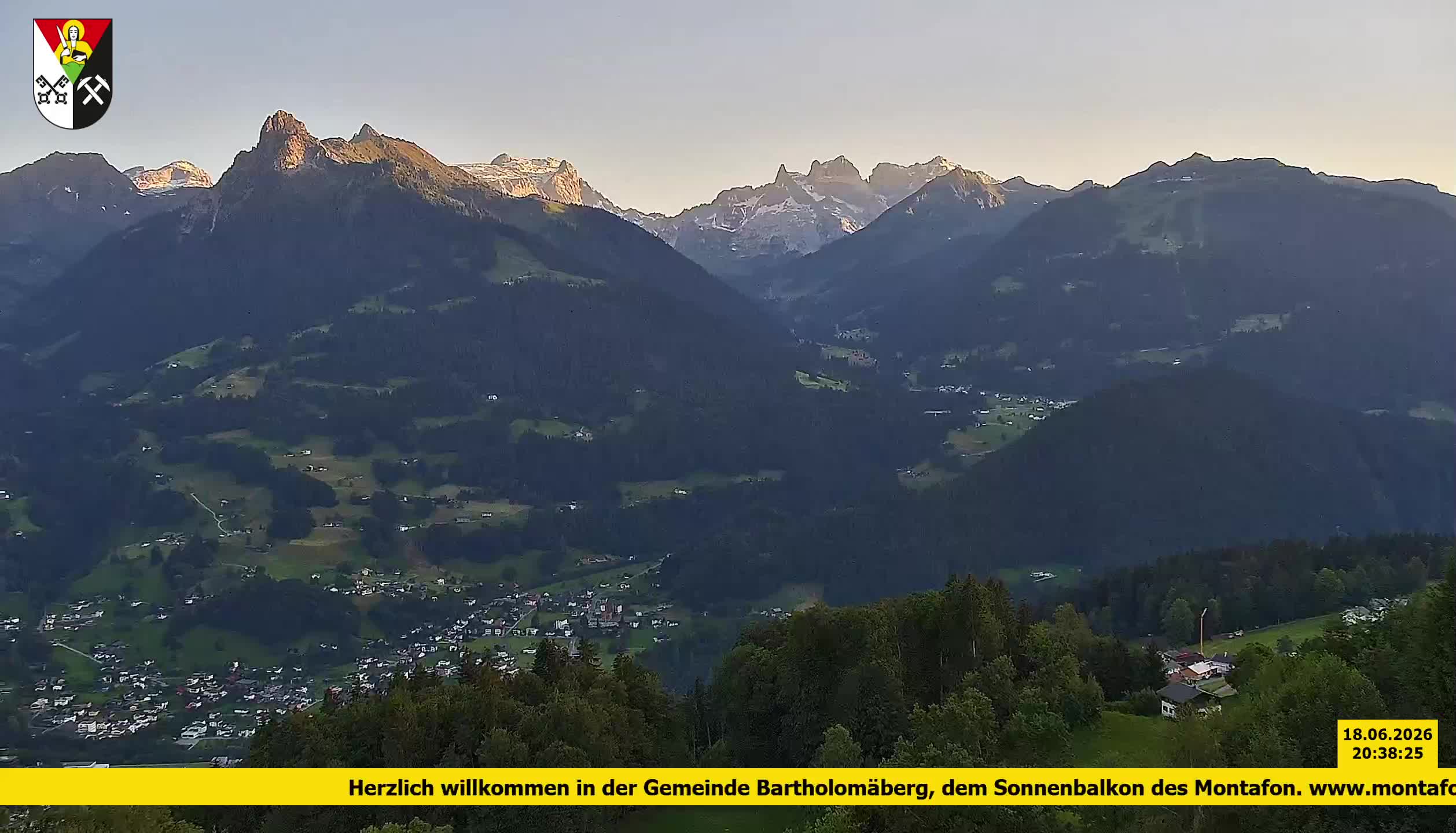 Bartholomäberg | Blick auf Schruns