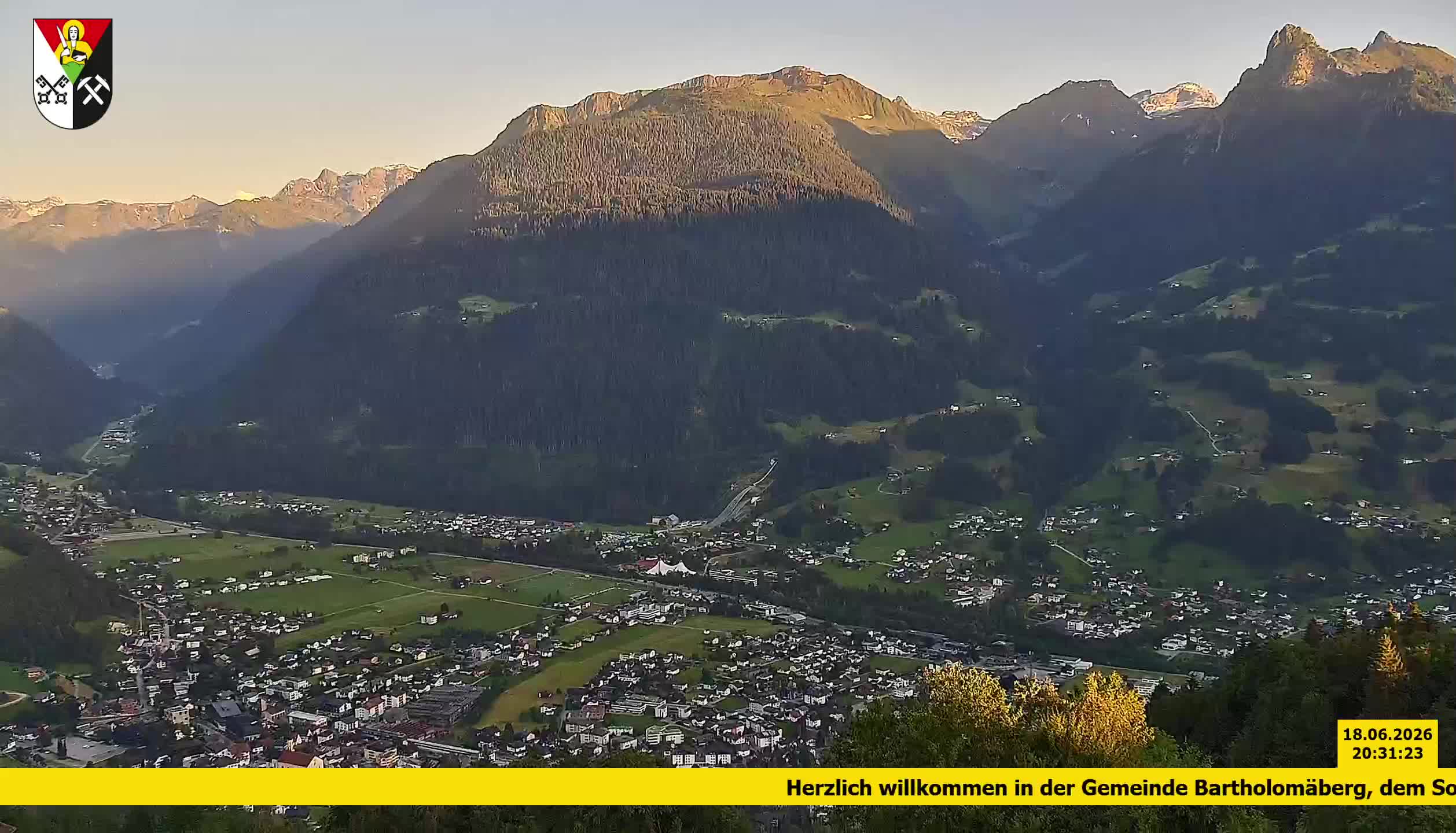 Bartholomäberg | Blick auf Schruns