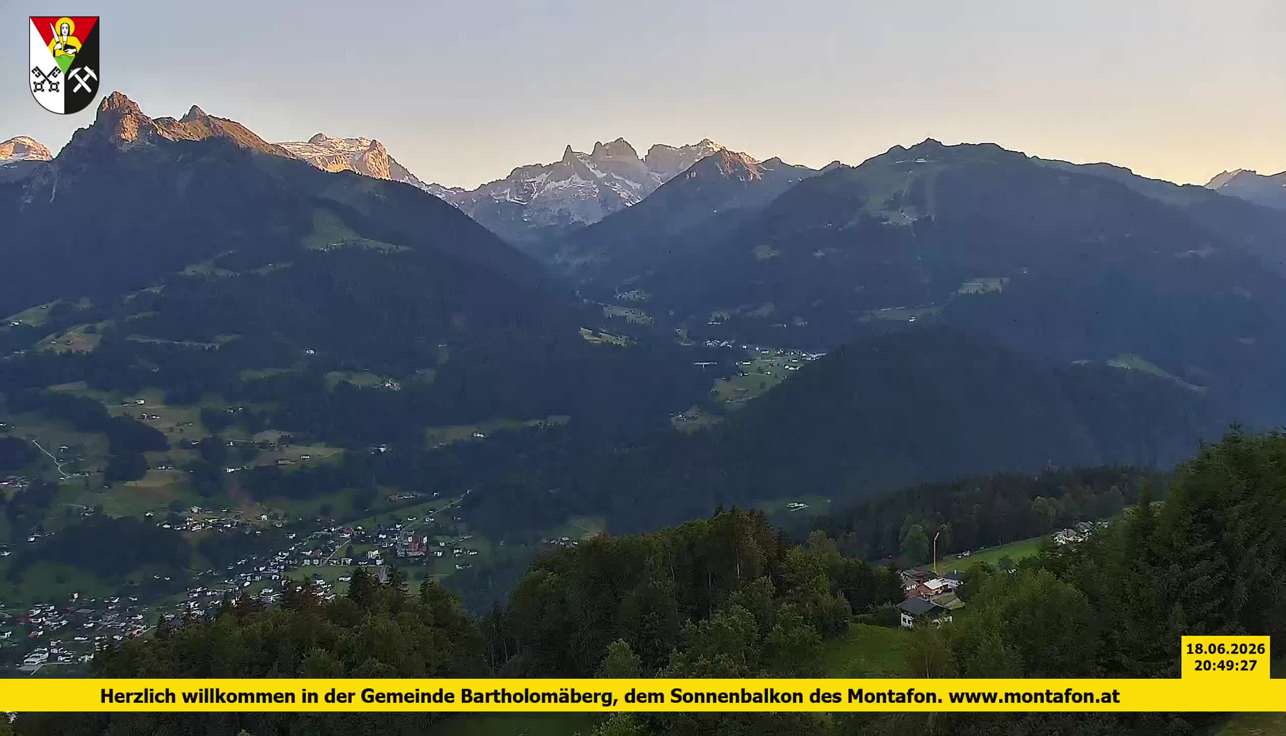 Bartholomäberg | Blick auf Schruns