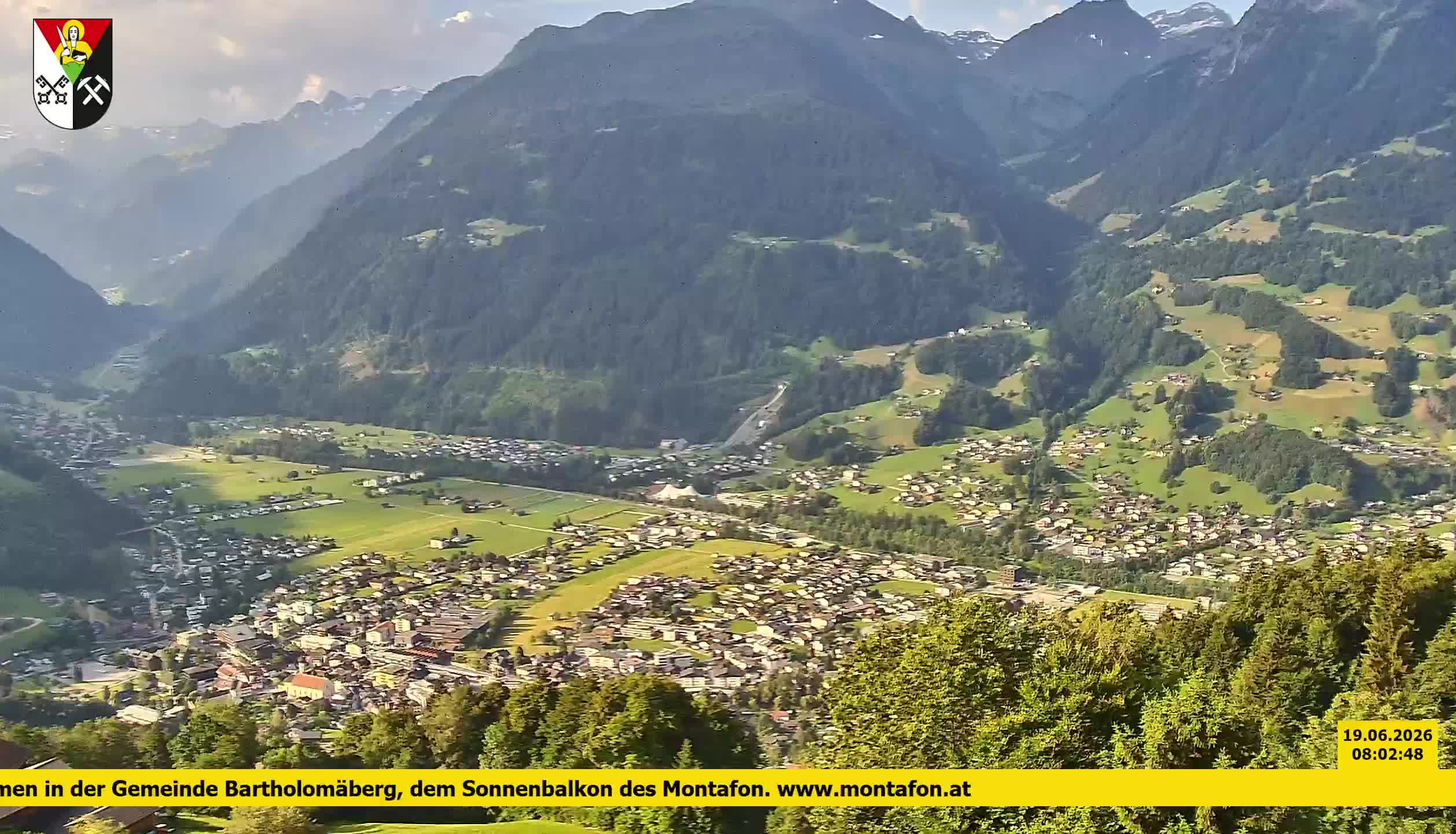 Bartholomäberg | Blick auf Schruns